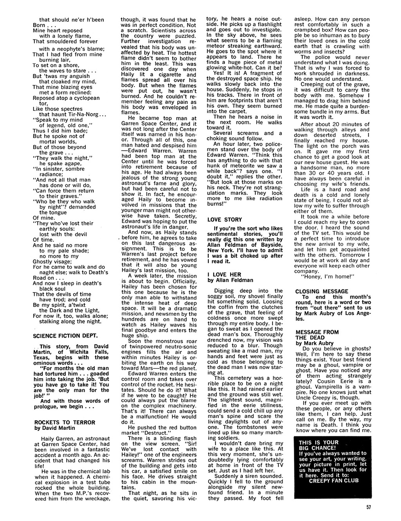 Read online Creepy Archives comic -  Issue # TPB 7 (Part 1) - 58