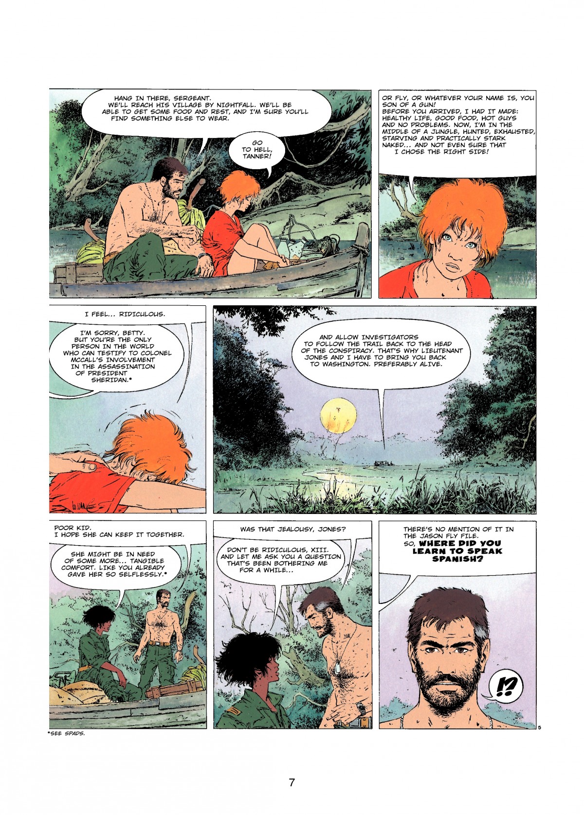 Read online XIII comic -  Issue #5 - 9