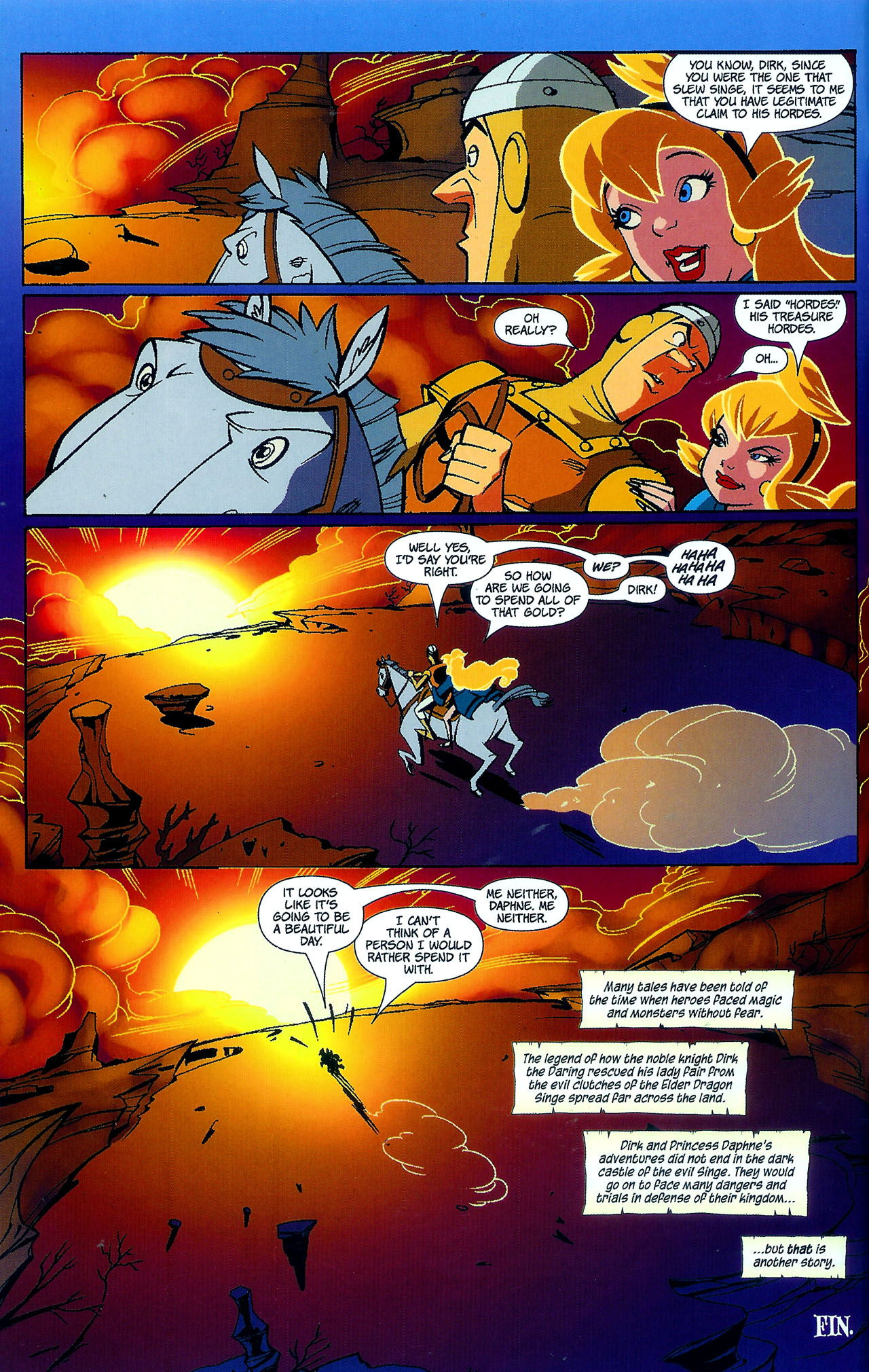 Read online Dragon's Lair comic -  Issue #4 - 24