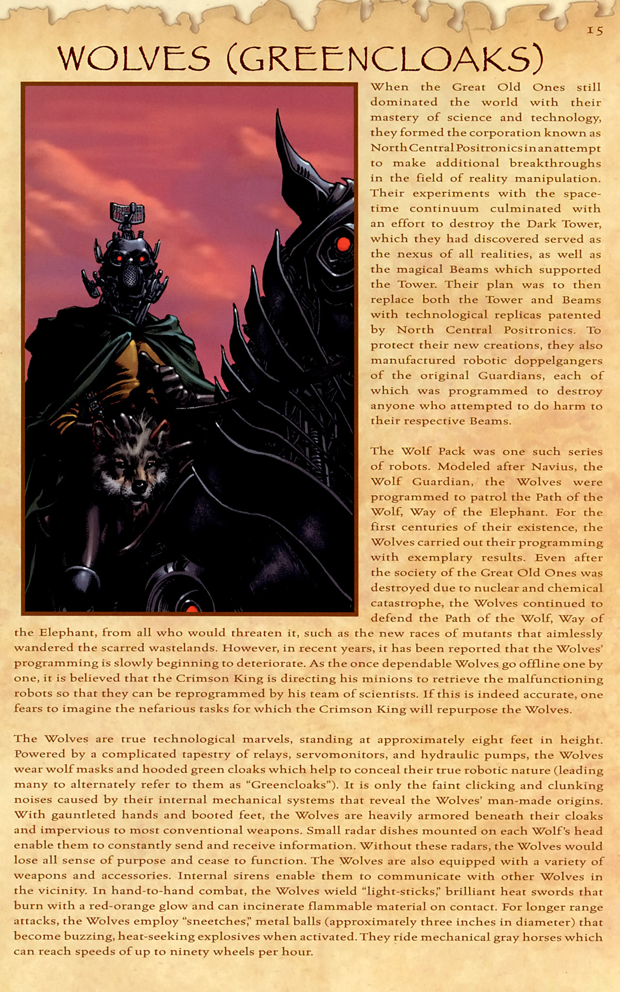 Read online Dark Tower: End-World Almanac comic -  Issue # Full - 16