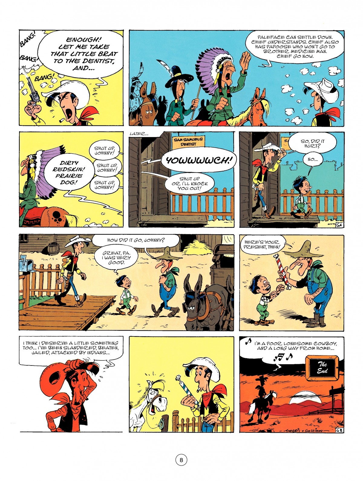 Read online A Lucky Luke Adventure comic -  Issue #50 - 8