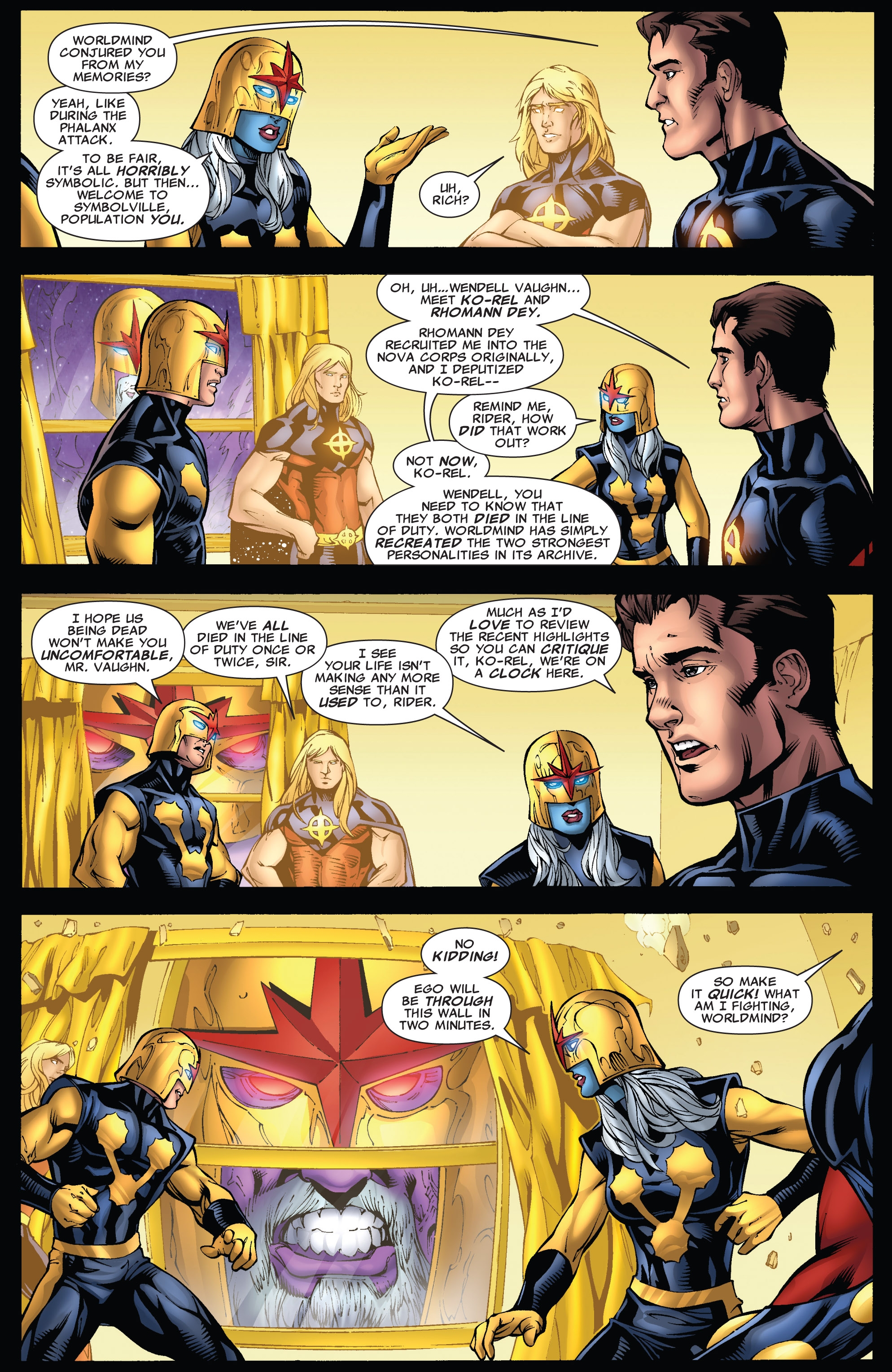 Read online Nova (2007) comic -  Issue #25 - 13