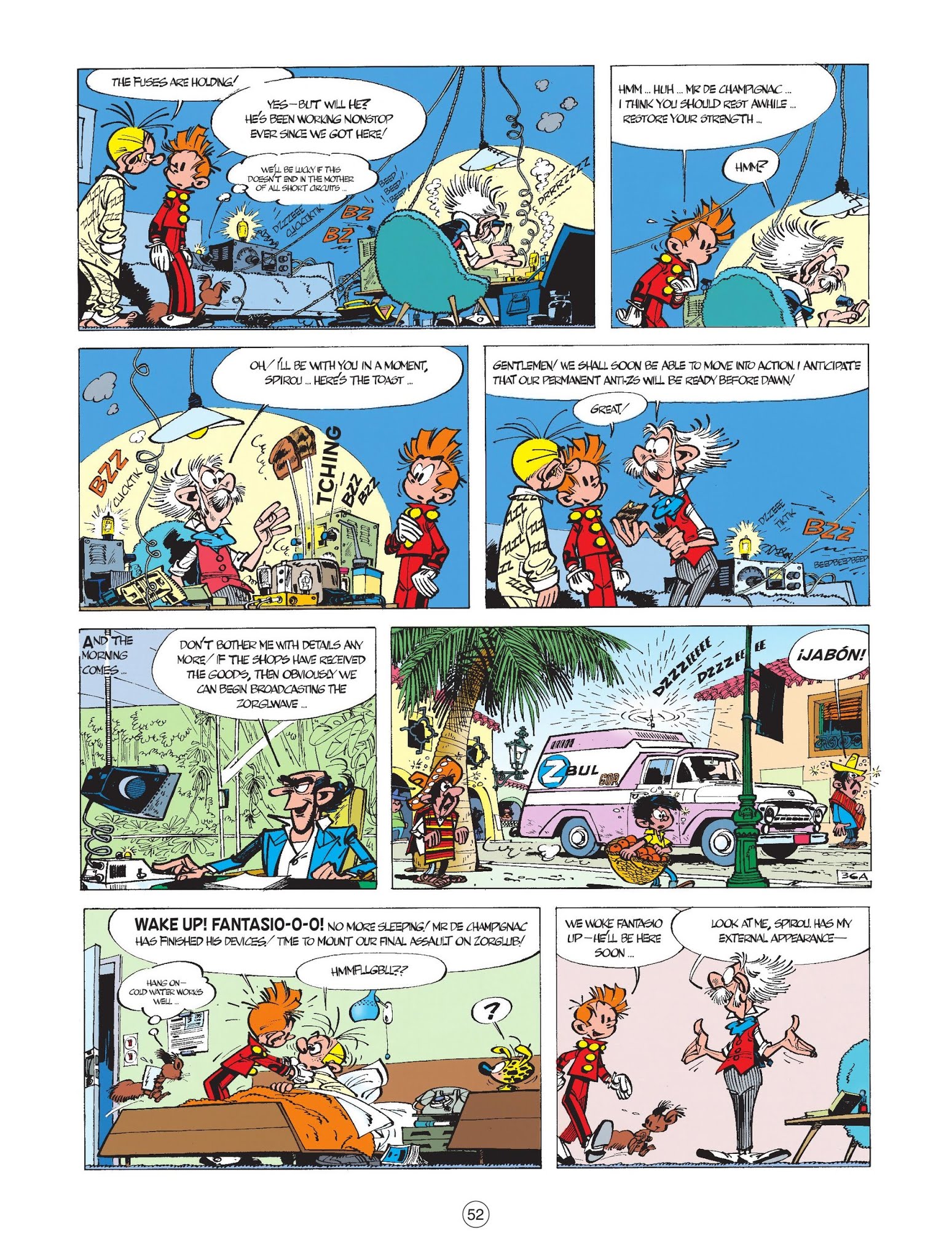 Read online Spirou & Fantasio (2009) comic -  Issue #15 - 54