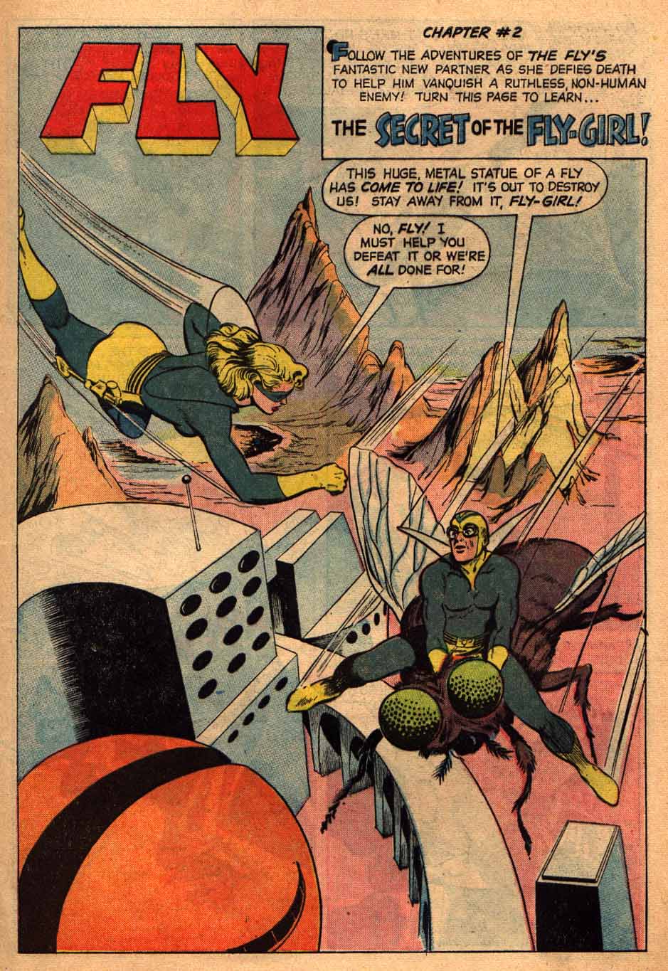 Read online Adventures of the Fly comic -  Issue #14 - 13