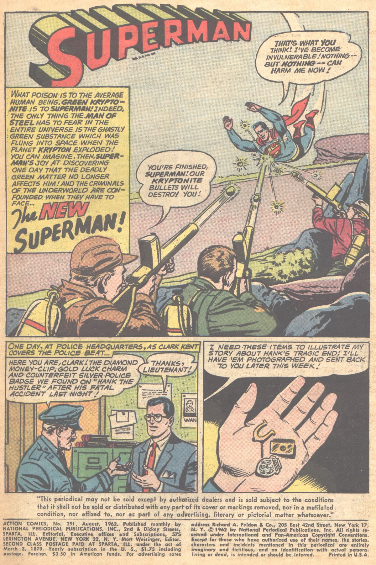 Read online Action Comics (1938) comic -  Issue #291 - 3