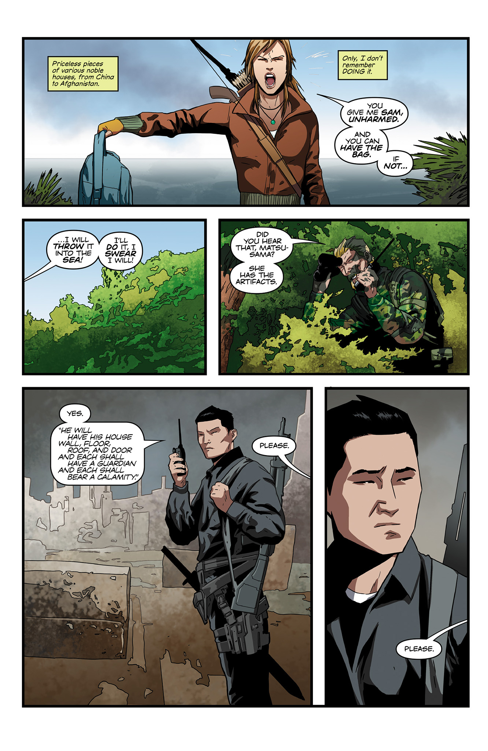 Read online Tomb Raider (2014) comic -  Issue #5 - 7