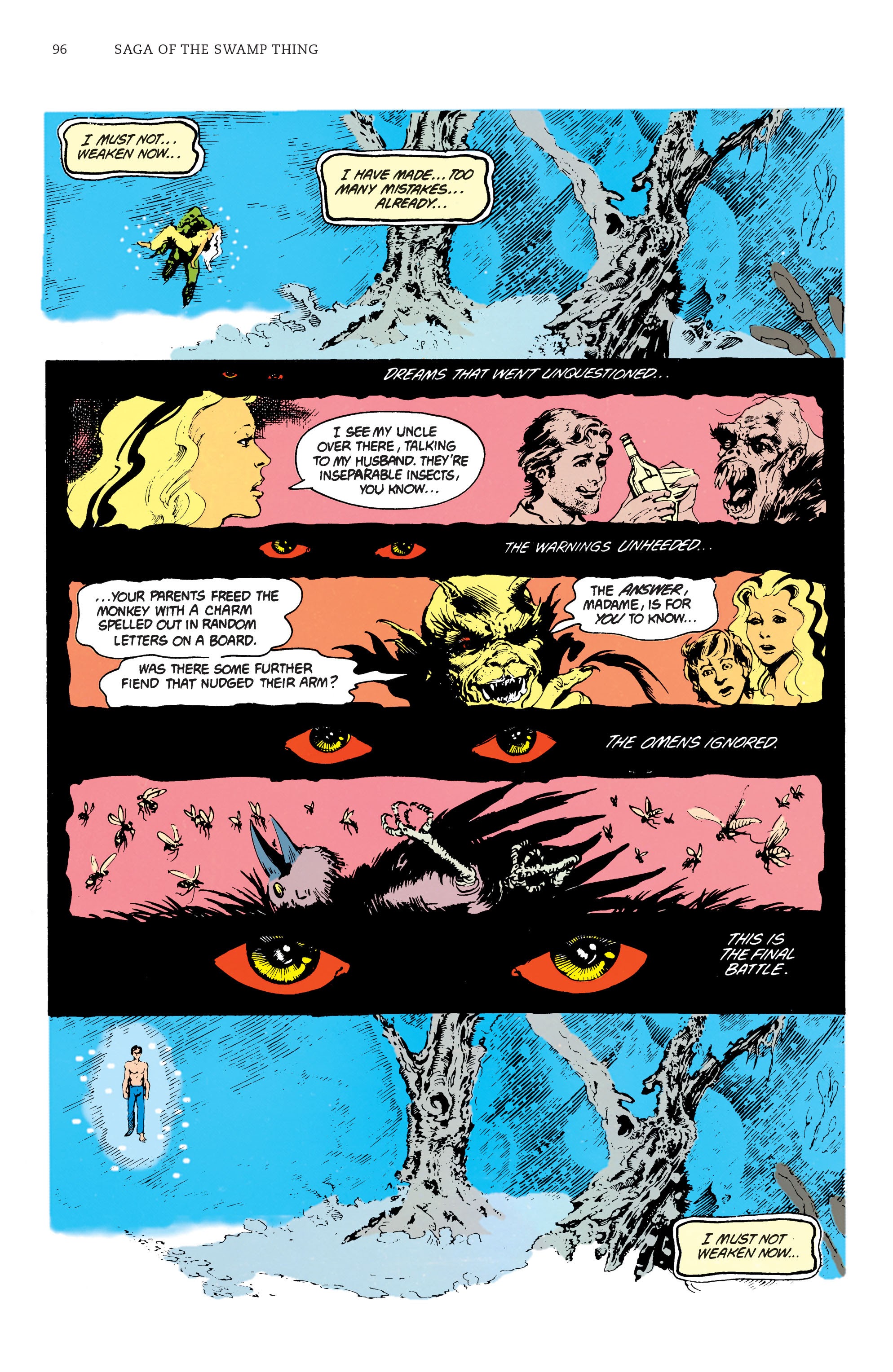 Read online Saga of the Swamp Thing comic -  Issue # TPB 2 (Part 1) - 93