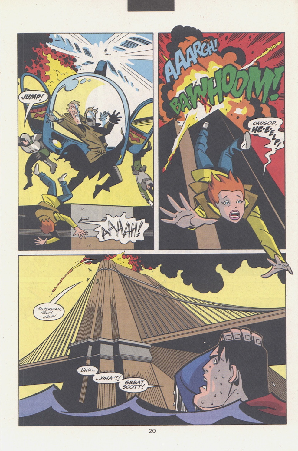 Read online Superman Adventures comic -  Issue #2 - 21