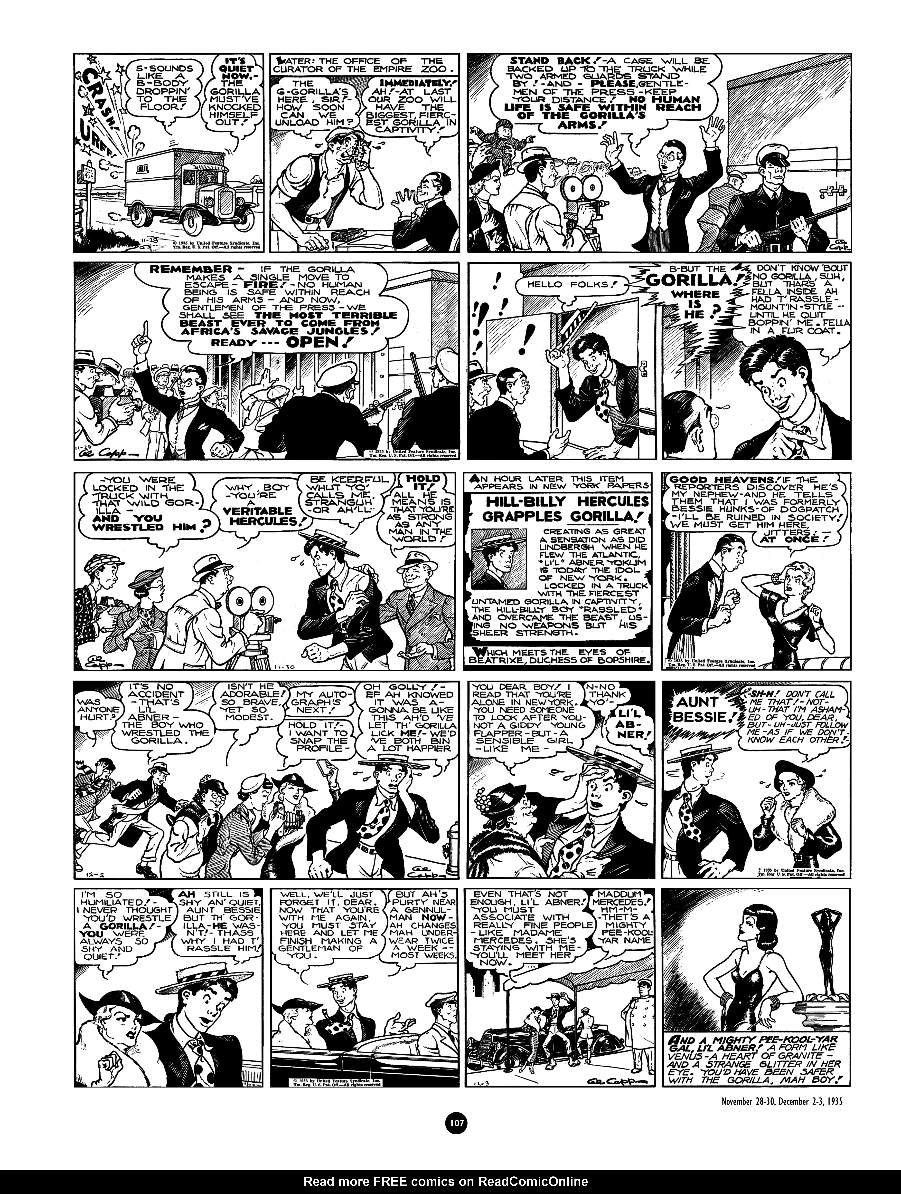 Read online Al Capp's Li'l Abner Complete Daily & Color Sunday Comics comic -  Issue # TPB 1 (Part 2) - 9