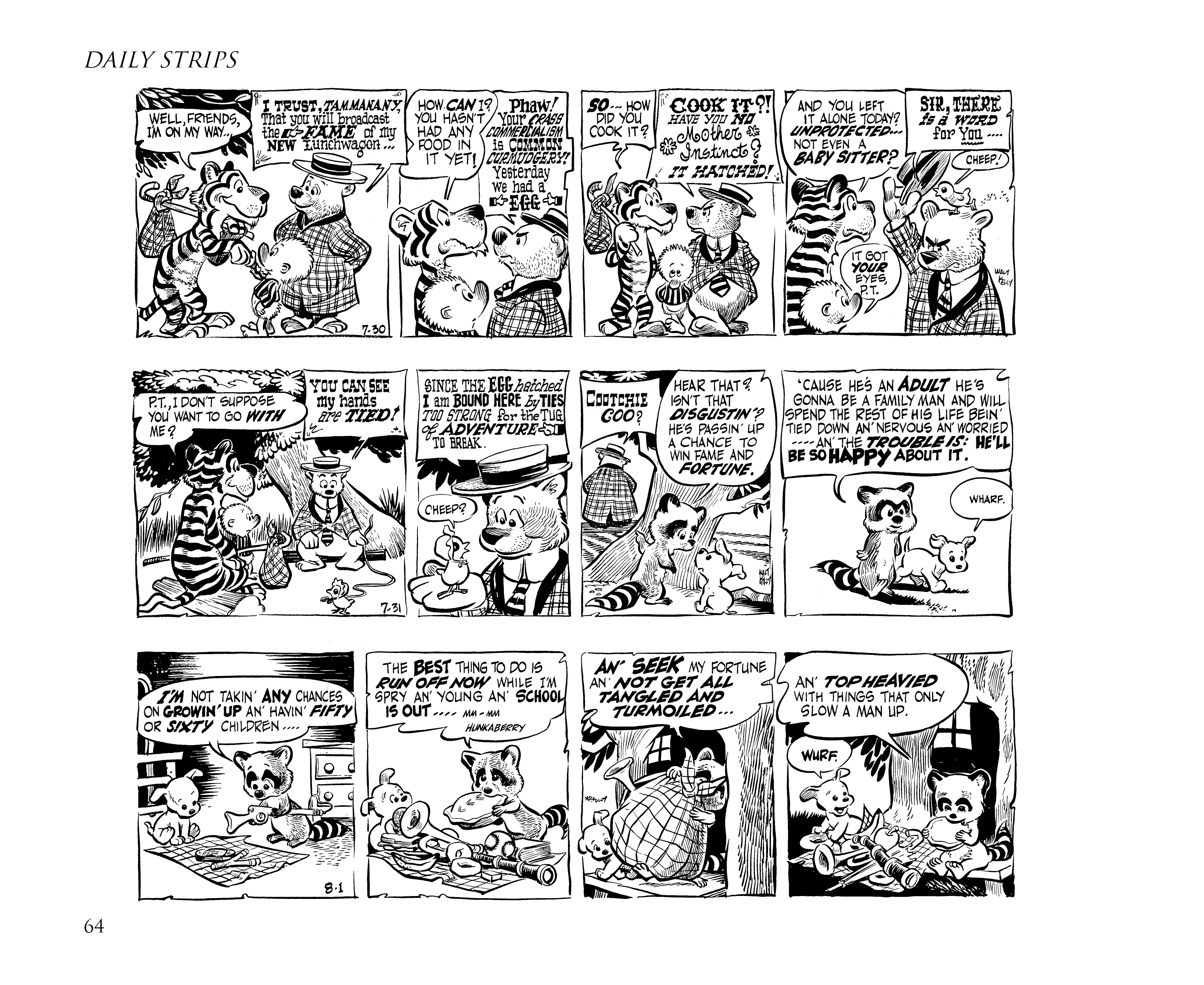 Read online Pogo by Walt Kelly: The Complete Syndicated Comic Strips comic -  Issue # TPB 2 (Part 1) - 82