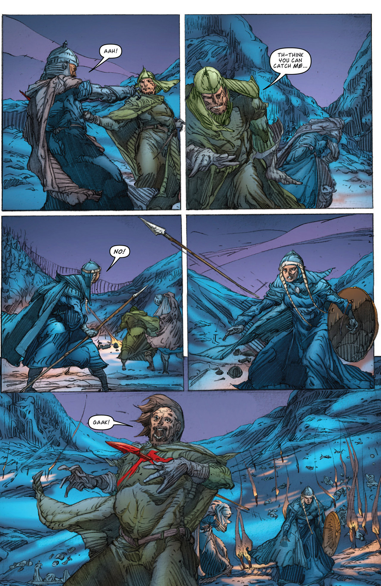 Read online Nevsky: A Hero of the People comic -  Issue # TPB - 110