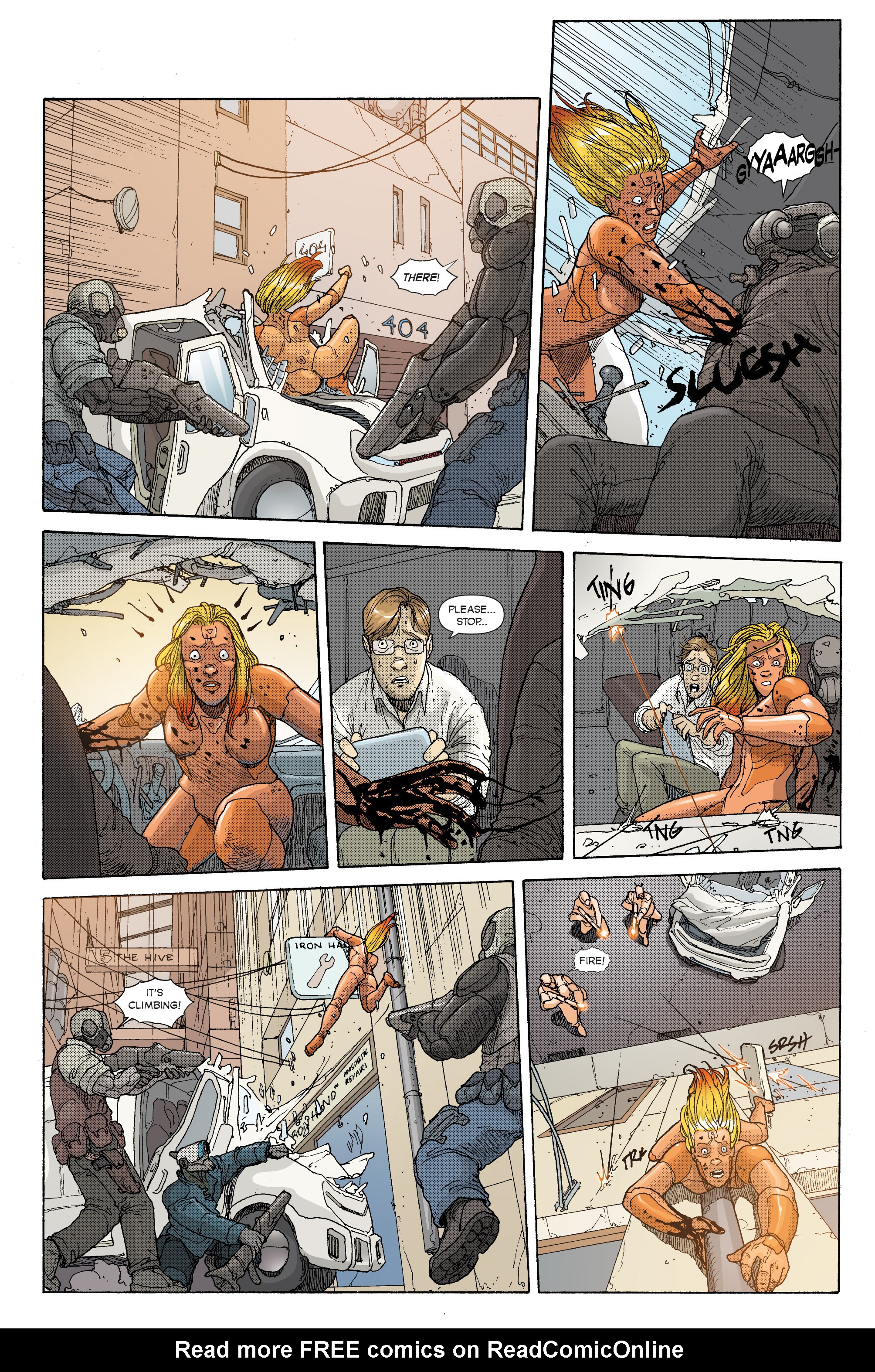 Read online Man Plus comic -  Issue #1 - 11