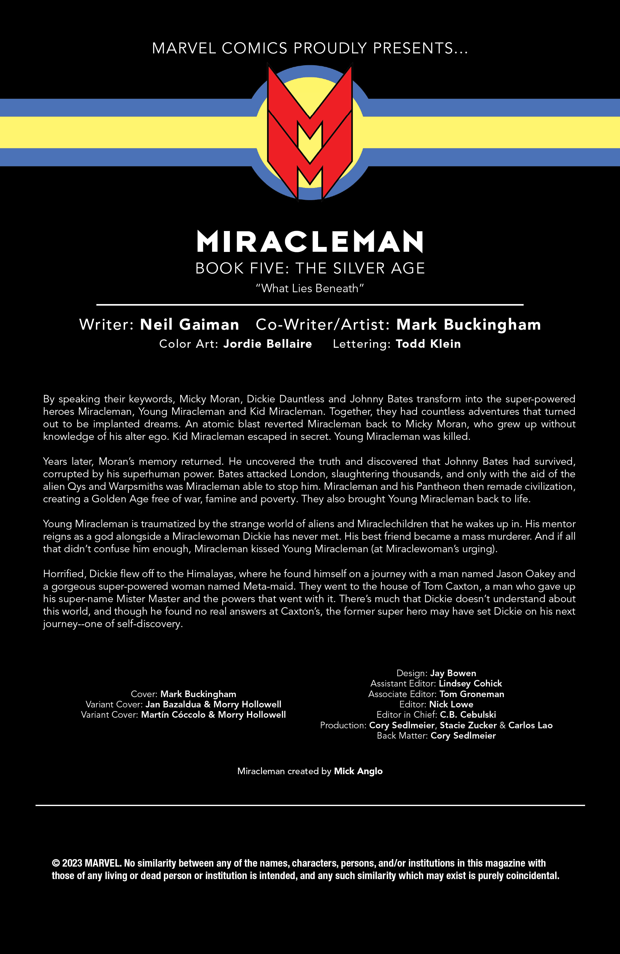 Read online Miracleman: The Silver Age comic -  Issue #5 - 2