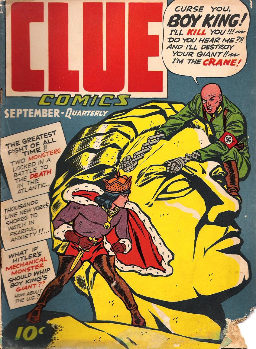 Read online Clue Comics comic -  Issue #5 - 1
