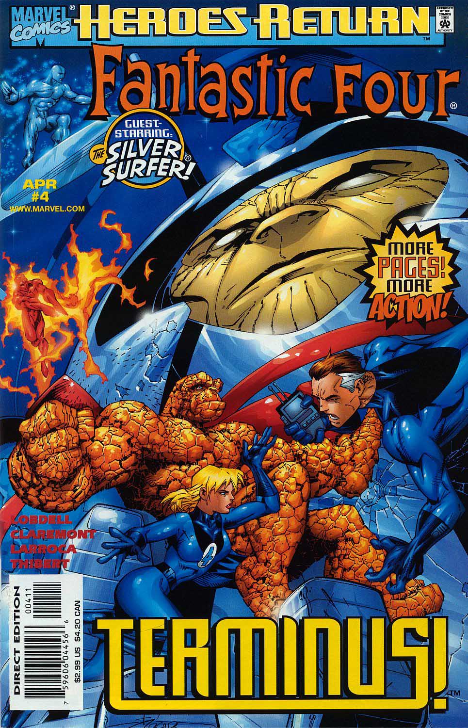 Read online Fantastic Four (1998) comic -  Issue #4 - 1