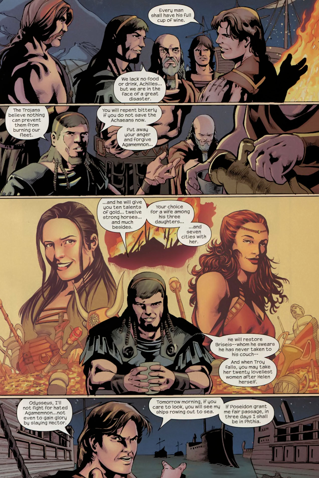 Read online The Iliad comic -  Issue #4 - 5