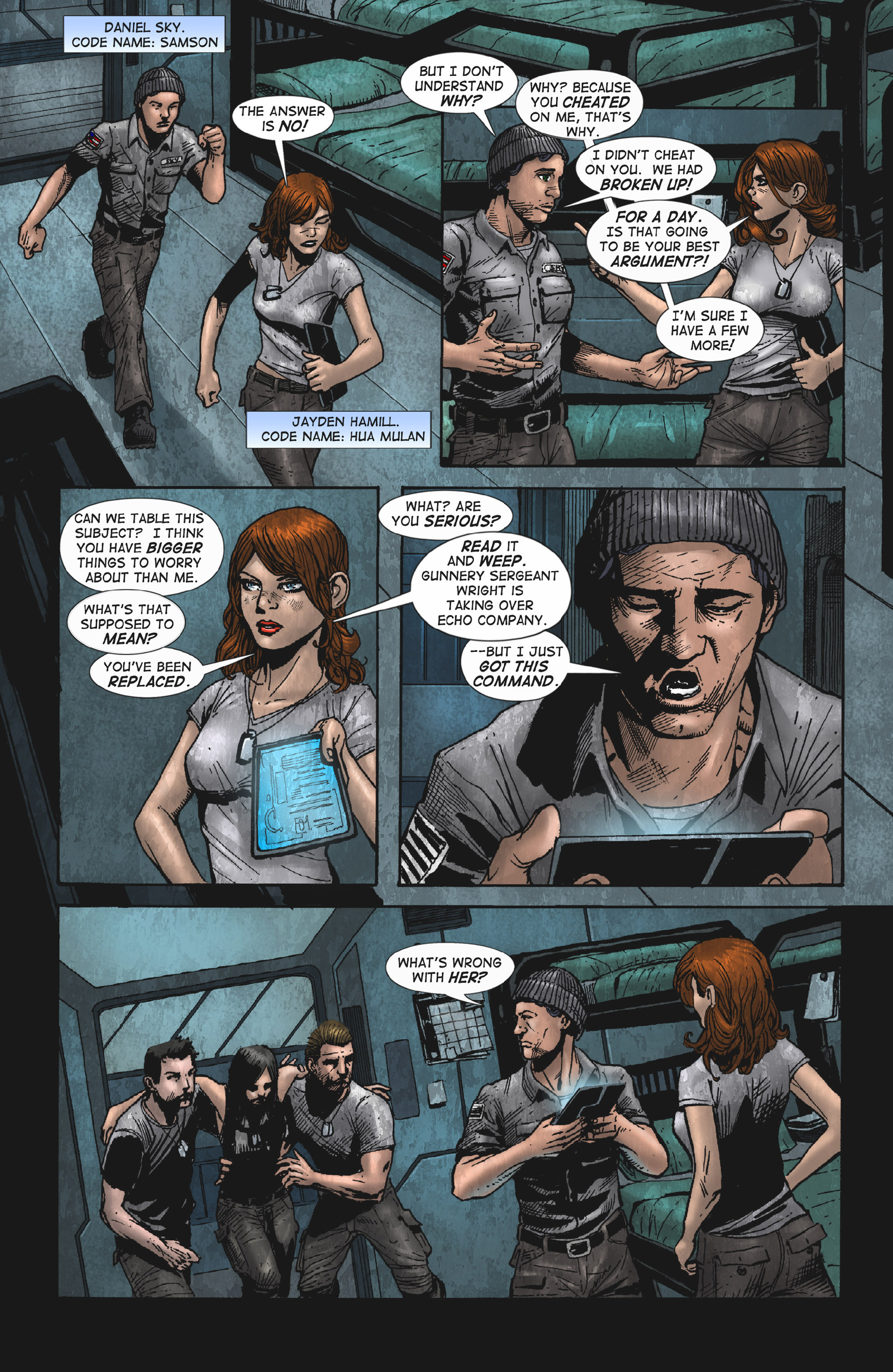 Read online The Heroes of Echo Company comic -  Issue #1 - 16