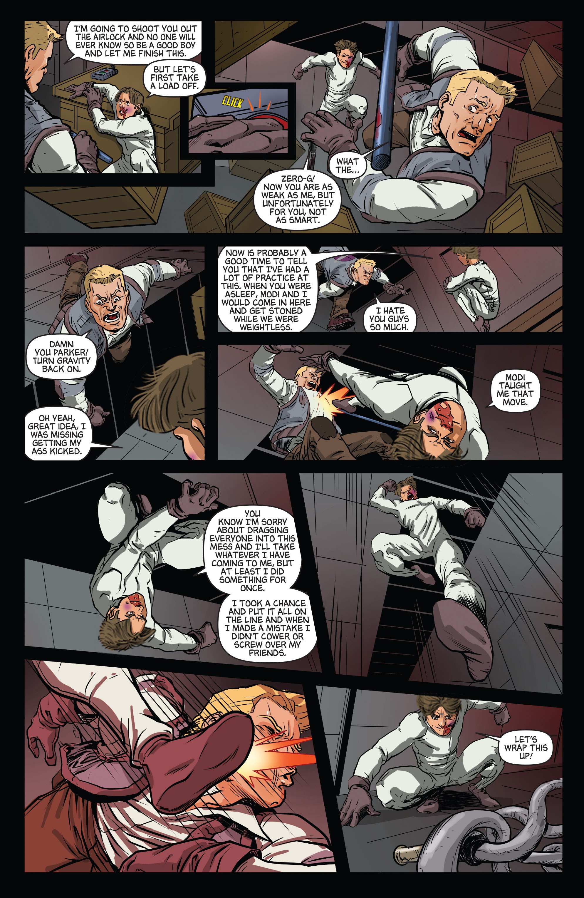 Read online Aliens vs. Parker comic -  Issue # _TPB - 93