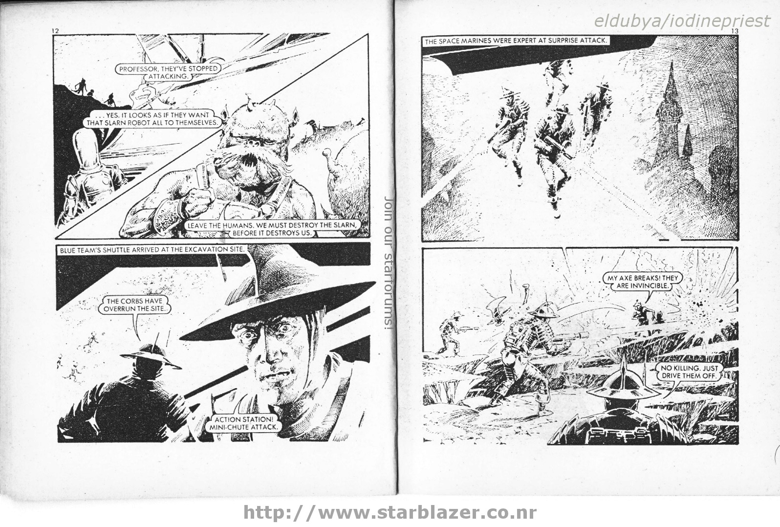 Read online Starblazer comic -  Issue #32 - 8