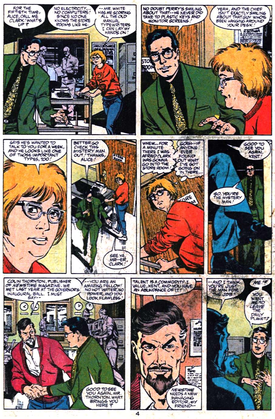 Read online Adventures of Superman (1987) comic -  Issue #461 - 5