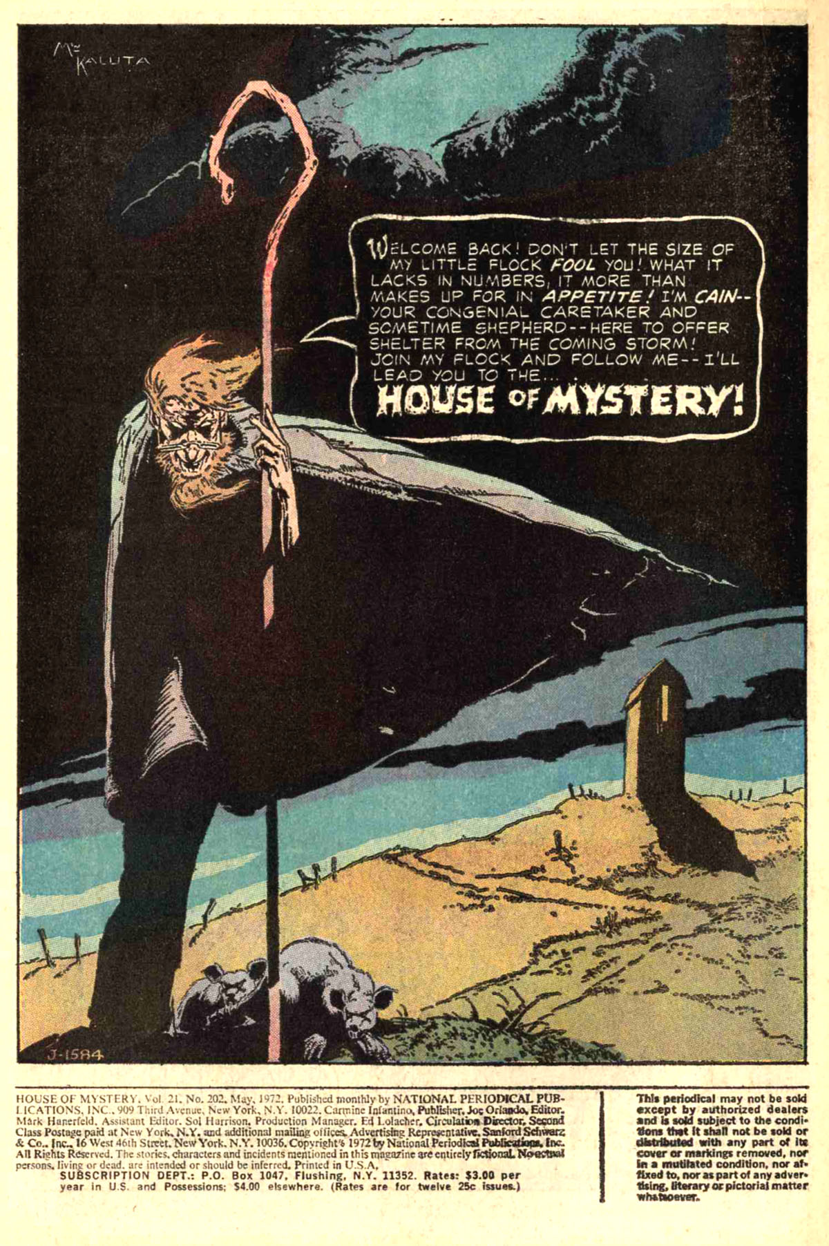 Read online House of Mystery (1951) comic -  Issue #202 - 3