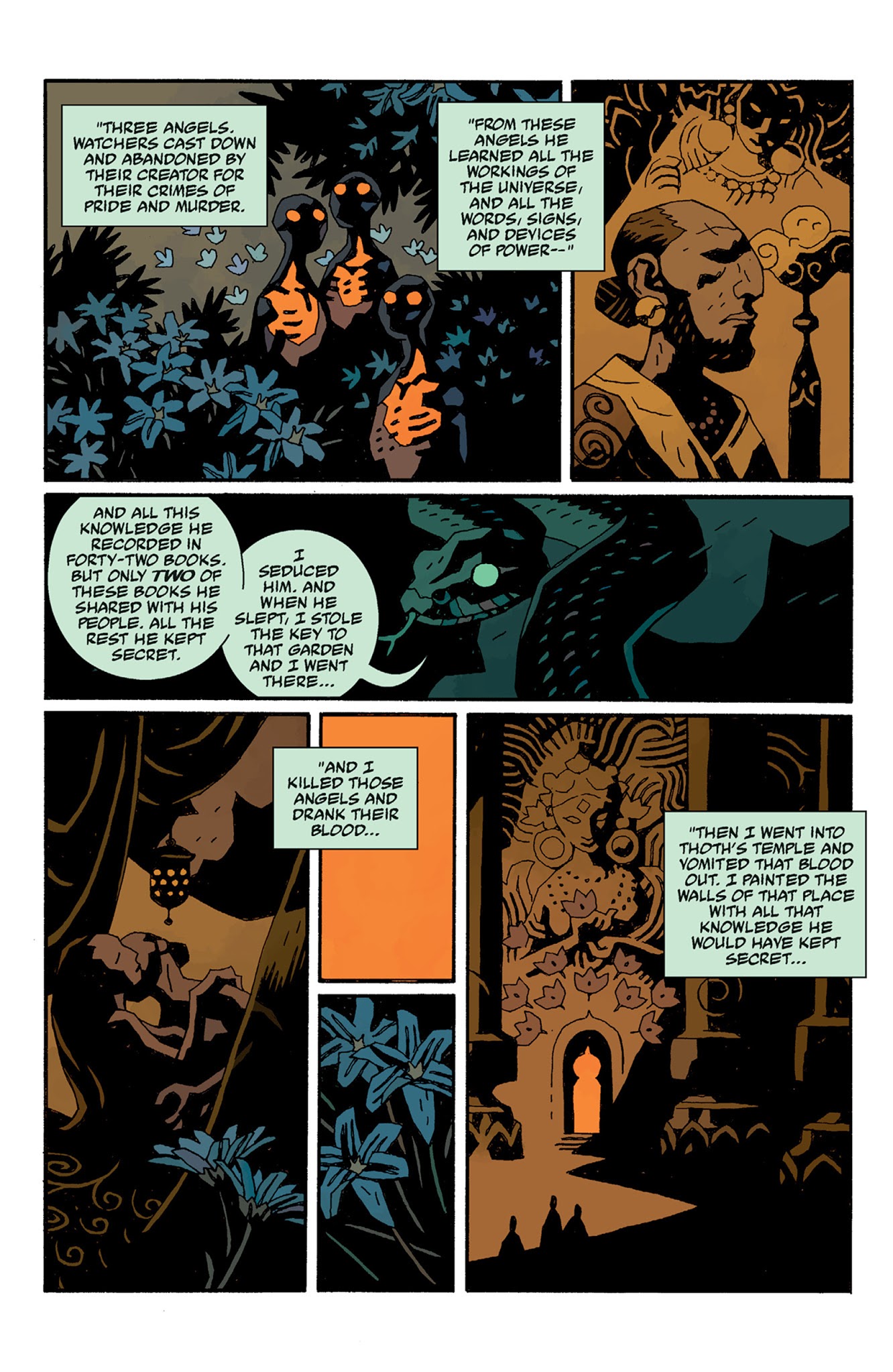 Read online Hellboy: Darkness Calls comic -  Issue # TPB - 170