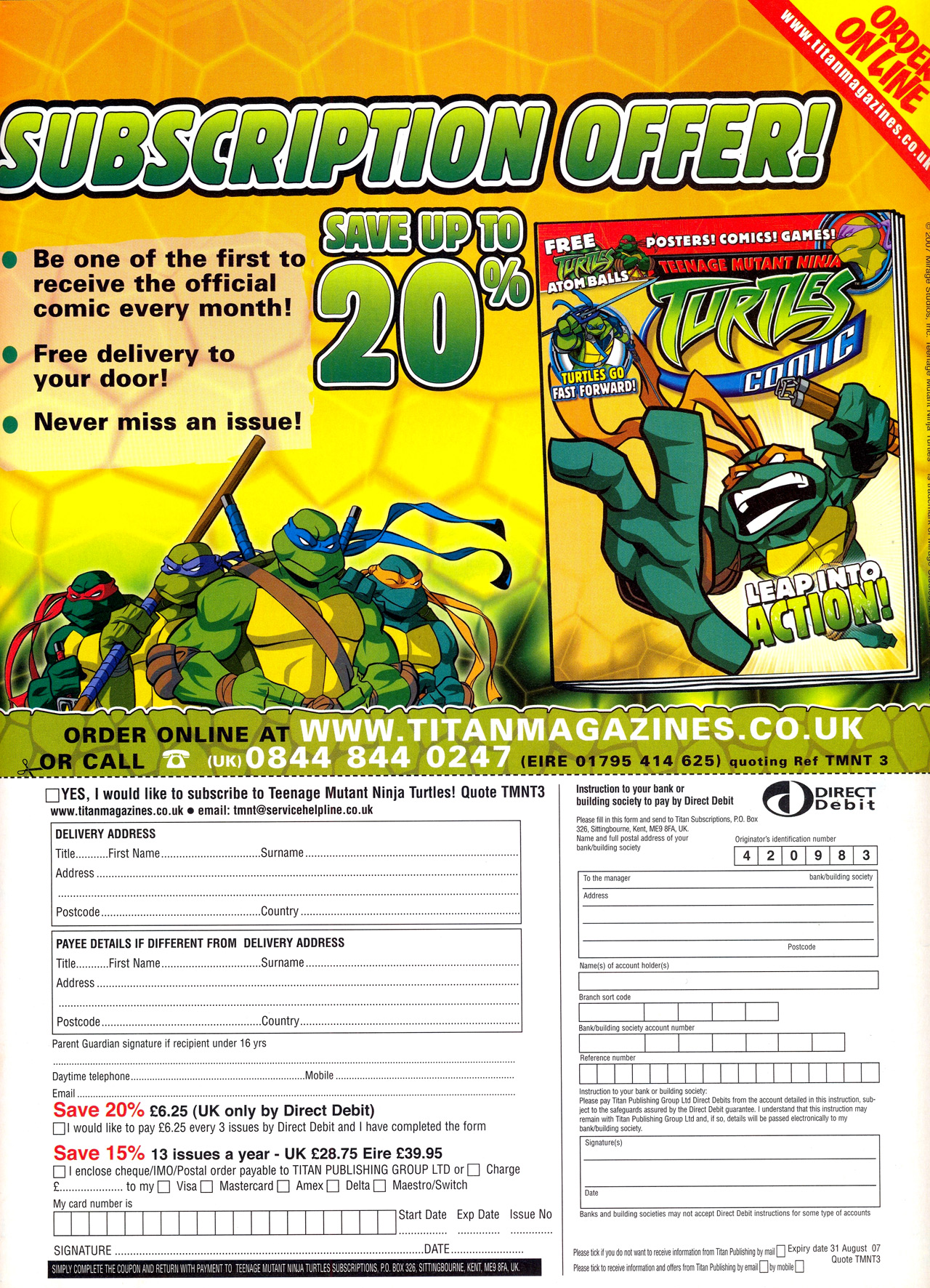 Read online Teenage Mutant Ninja Turtles Comic comic -  Issue #3 - 20