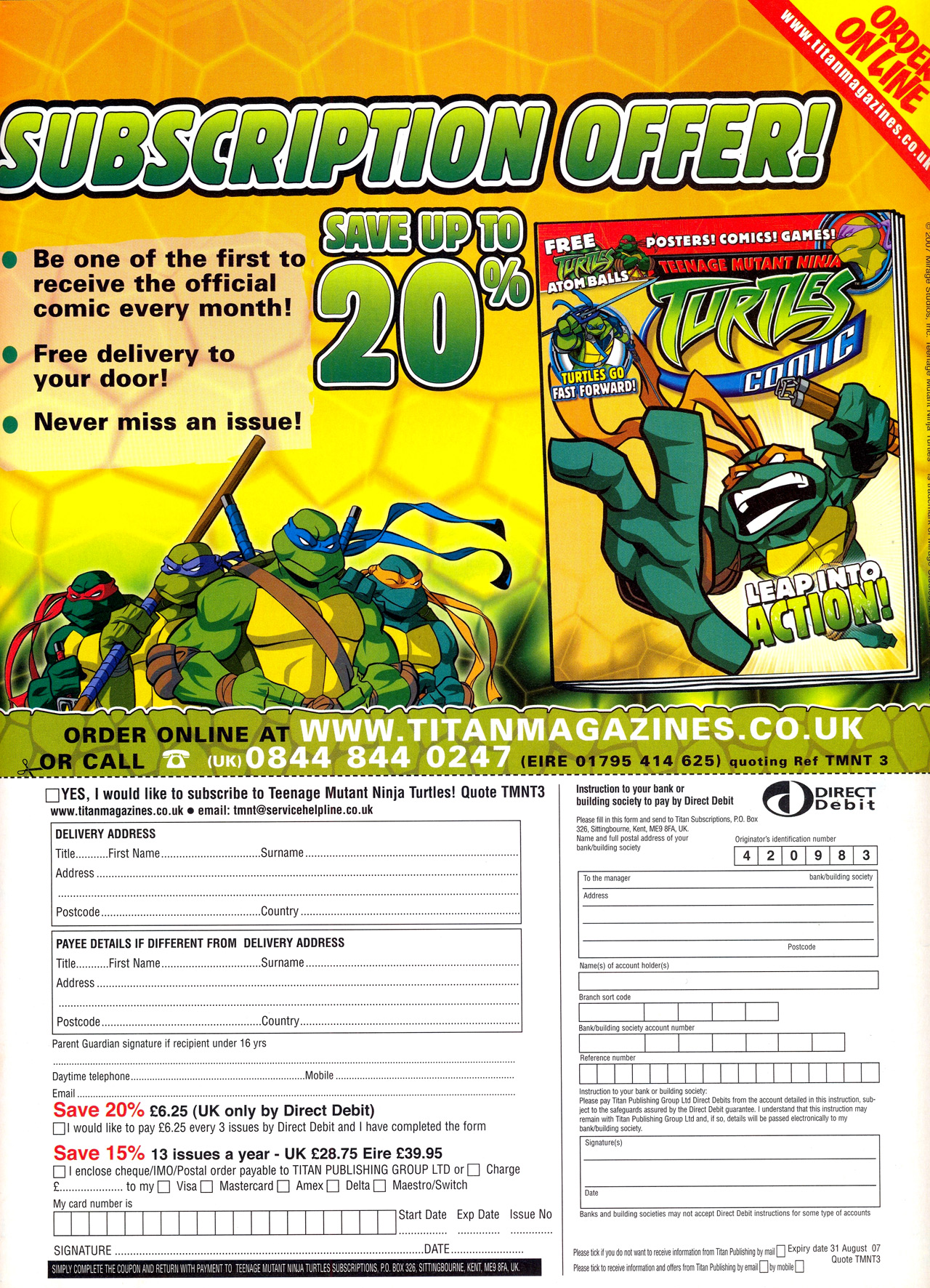 Read online Teenage Mutant Ninja Turtles Comic comic -  Issue #3 - 20