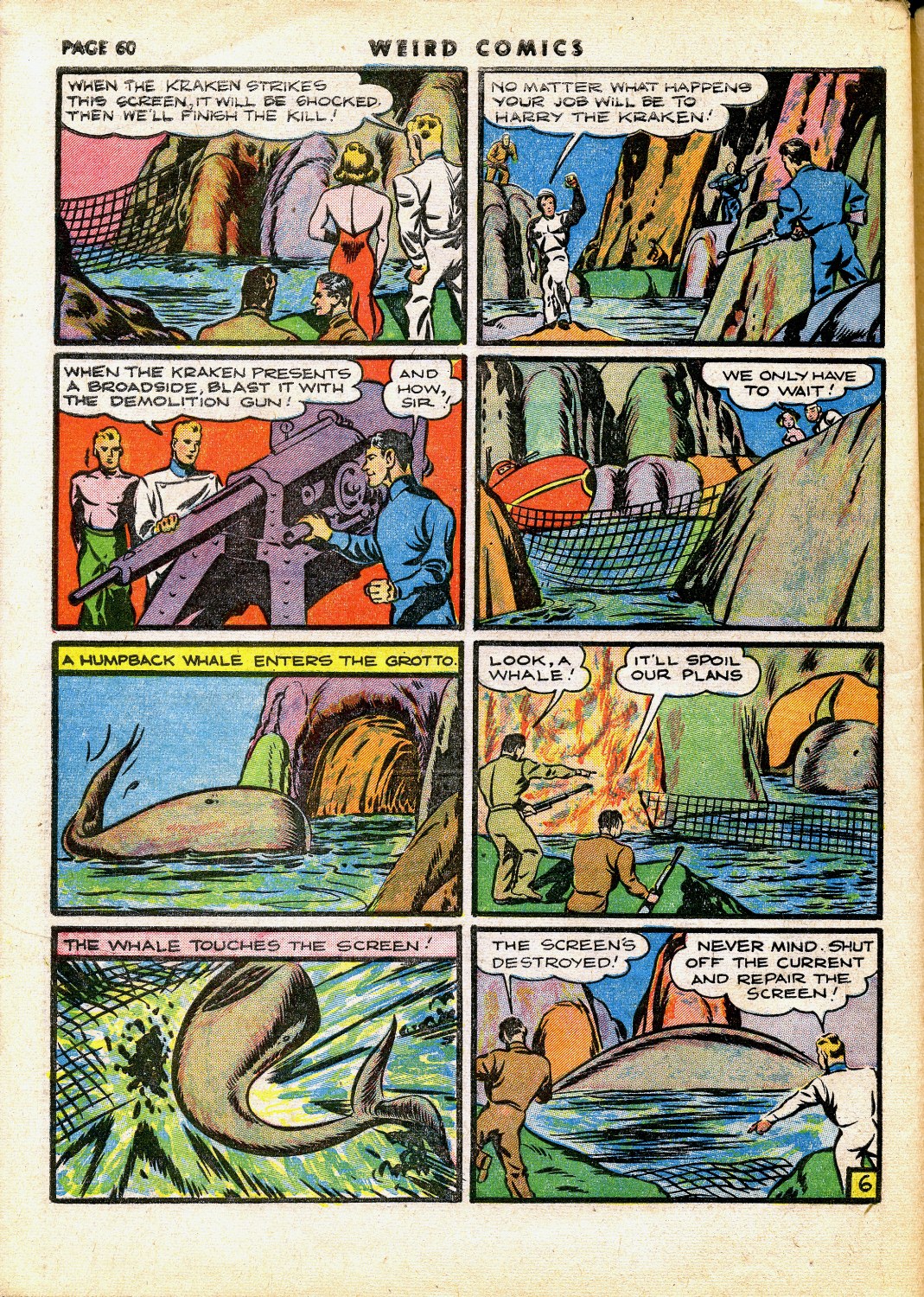 Read online Weird Comics comic -  Issue #7 - 62