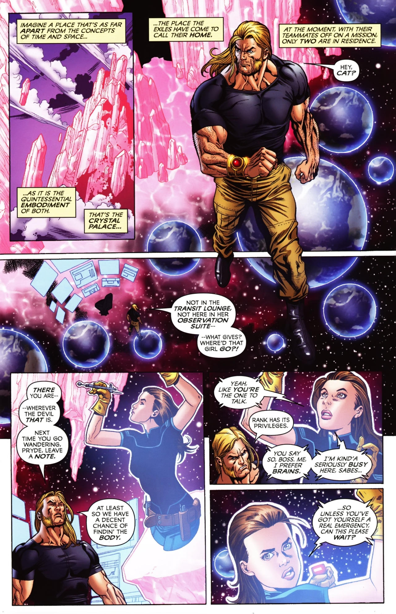 Read online New Exiles comic -  Issue #11 - 11