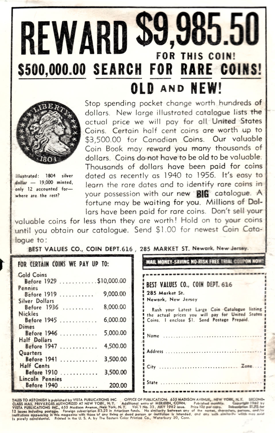 Read online Tales to Astonish (1959) comic -  Issue #33 - 2