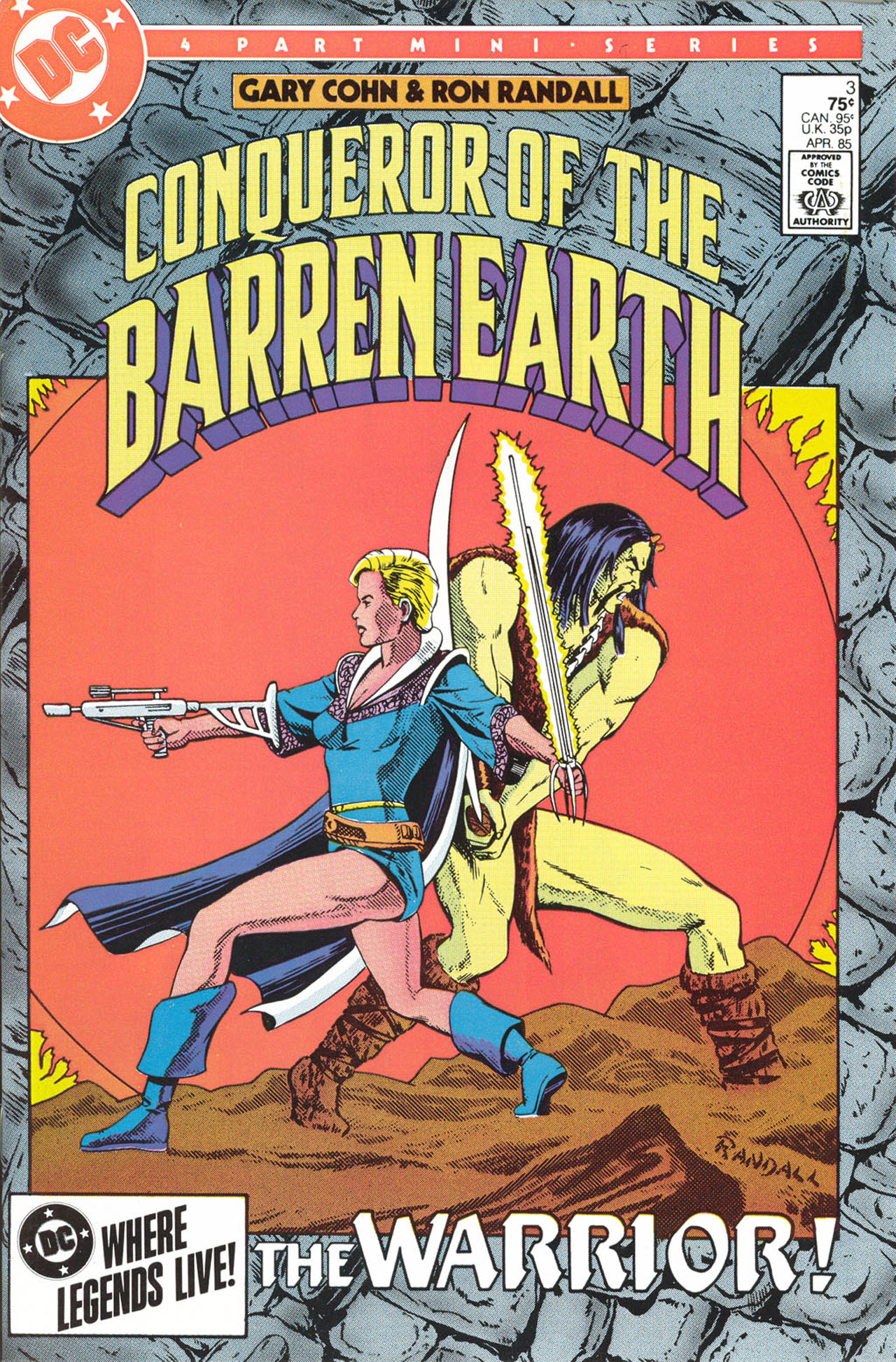 Read online Conqueror of the Barren Earth comic -  Issue #3 - 1