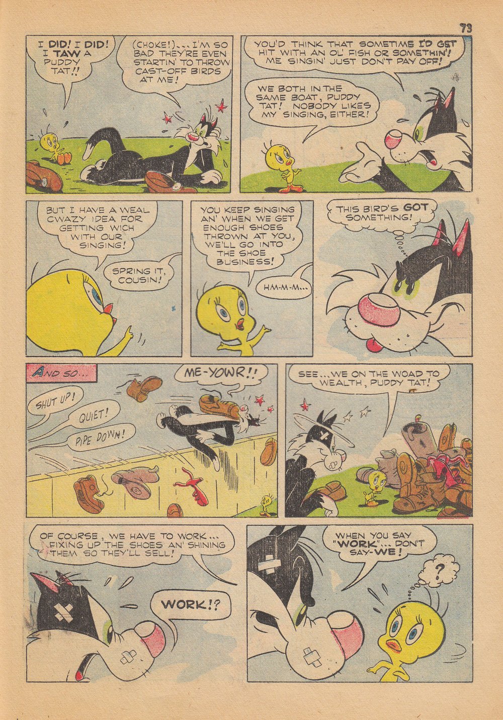 Read online Bugs Bunny's Christmas Funnies comic -  Issue # TPB 4 - 75
