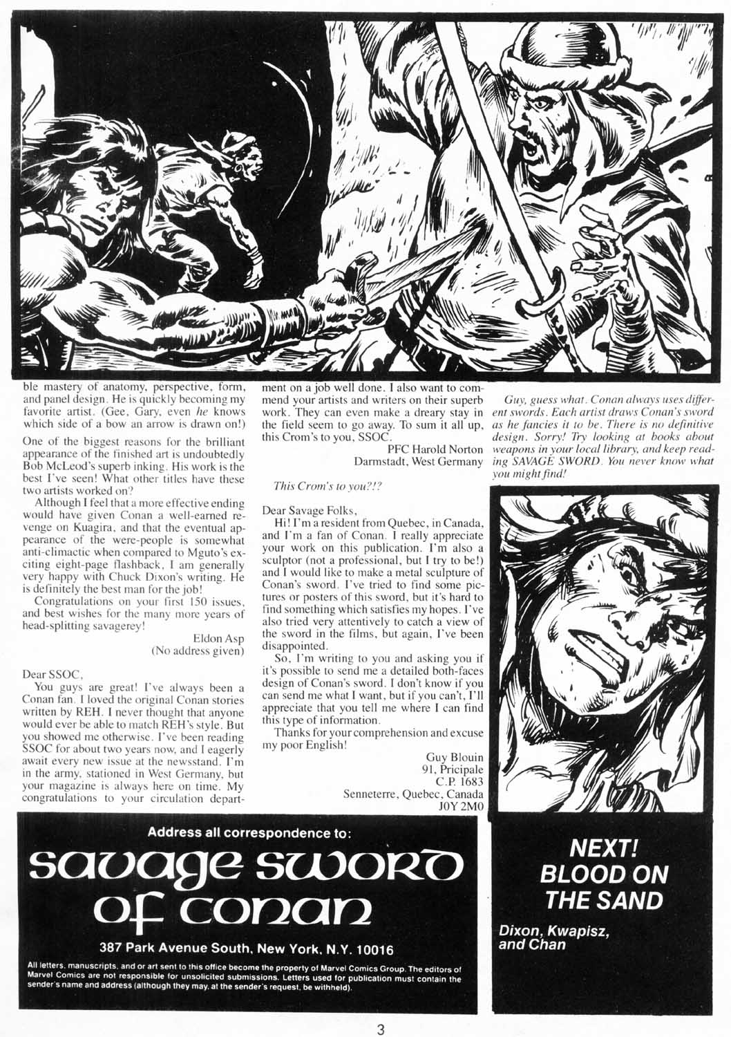 Read online The Savage Sword Of Conan comic -  Issue #152 - 5