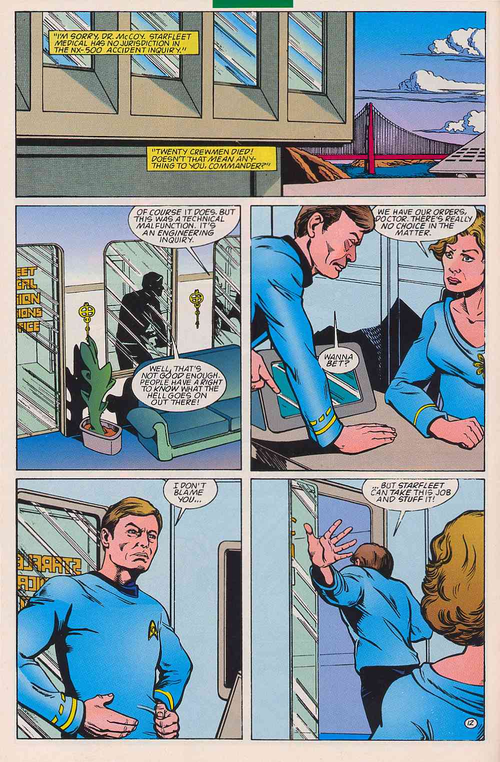 Read online Star Trek (1989) comic -  Issue #75 - 13