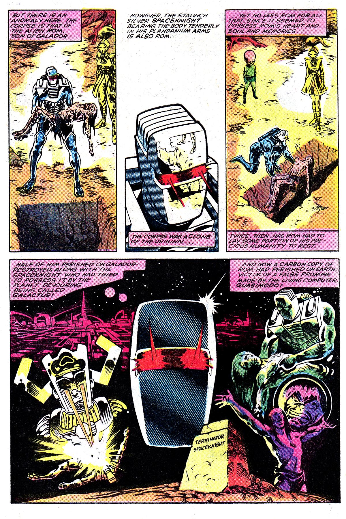 Read online ROM (1979) comic -  Issue #45 - 3