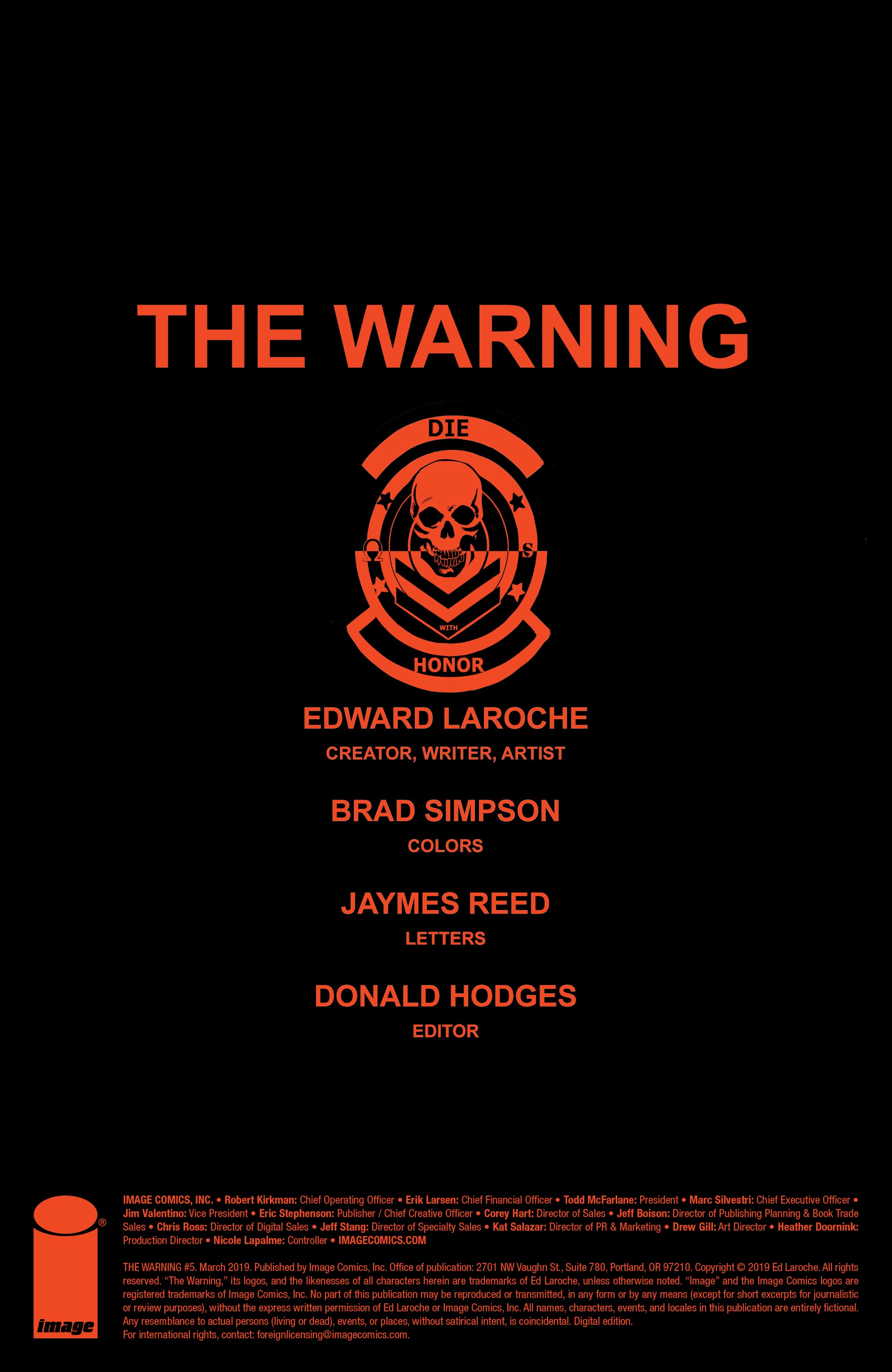 Read online The Warning comic -  Issue #5 - 29