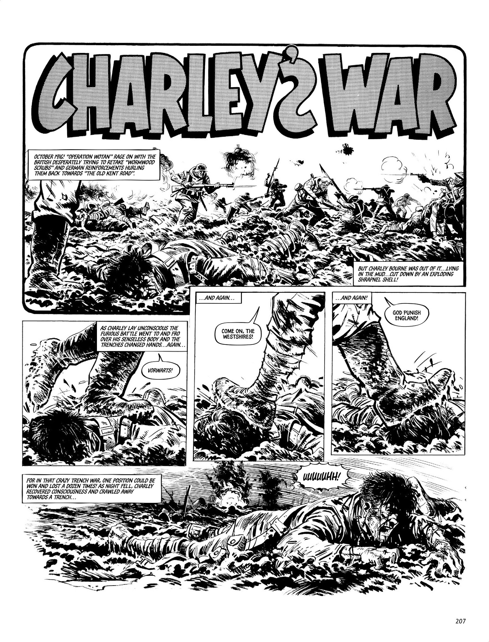 Read online Charley's War: The Definitive Collection comic -  Issue # TPB - 207