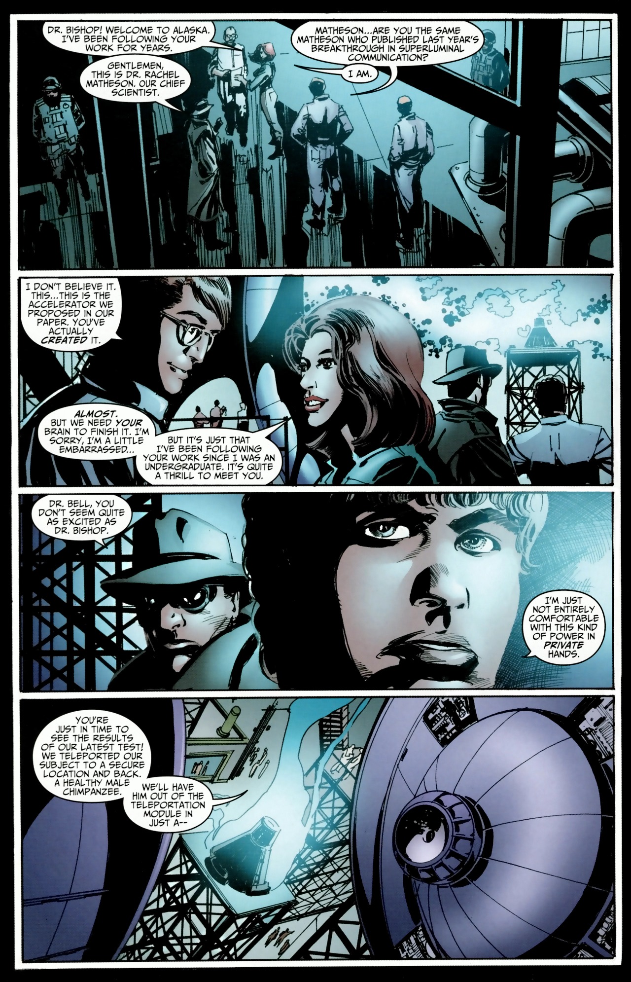 Read online Fringe comic -  Issue #2 - 9