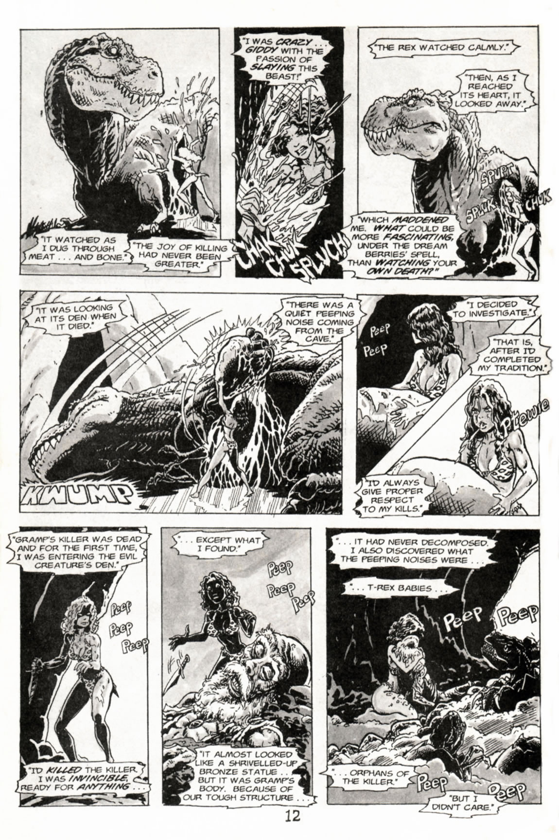 Read online Cavewoman comic -  Issue #6 - 14