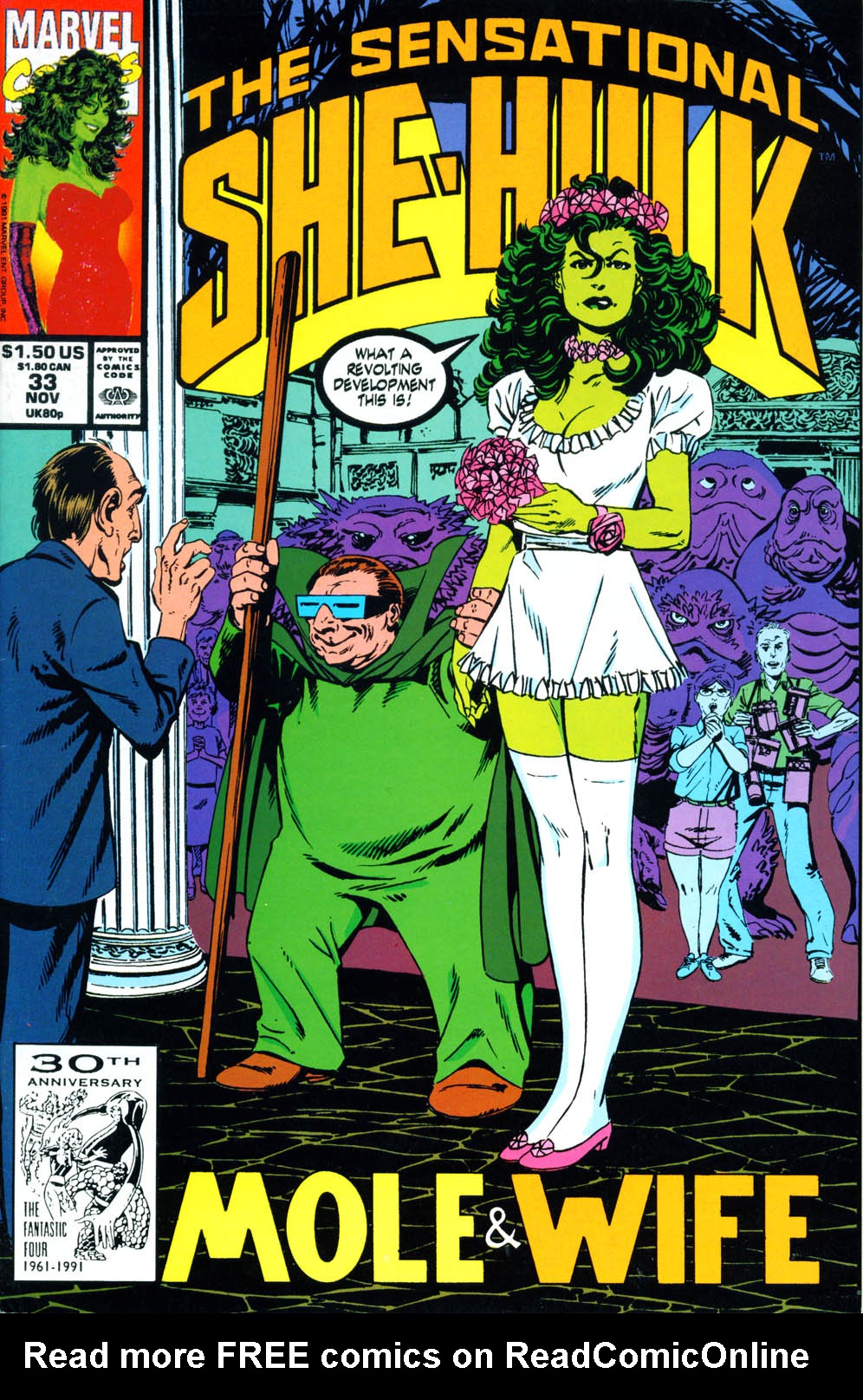 Read online The Sensational She-Hulk comic -  Issue #33 - 1