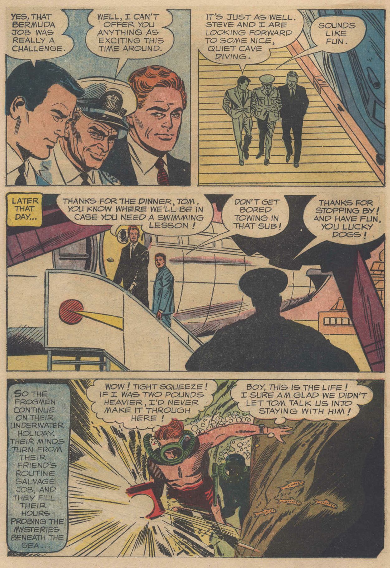 Read online The Frogmen comic -  Issue #6 - 6