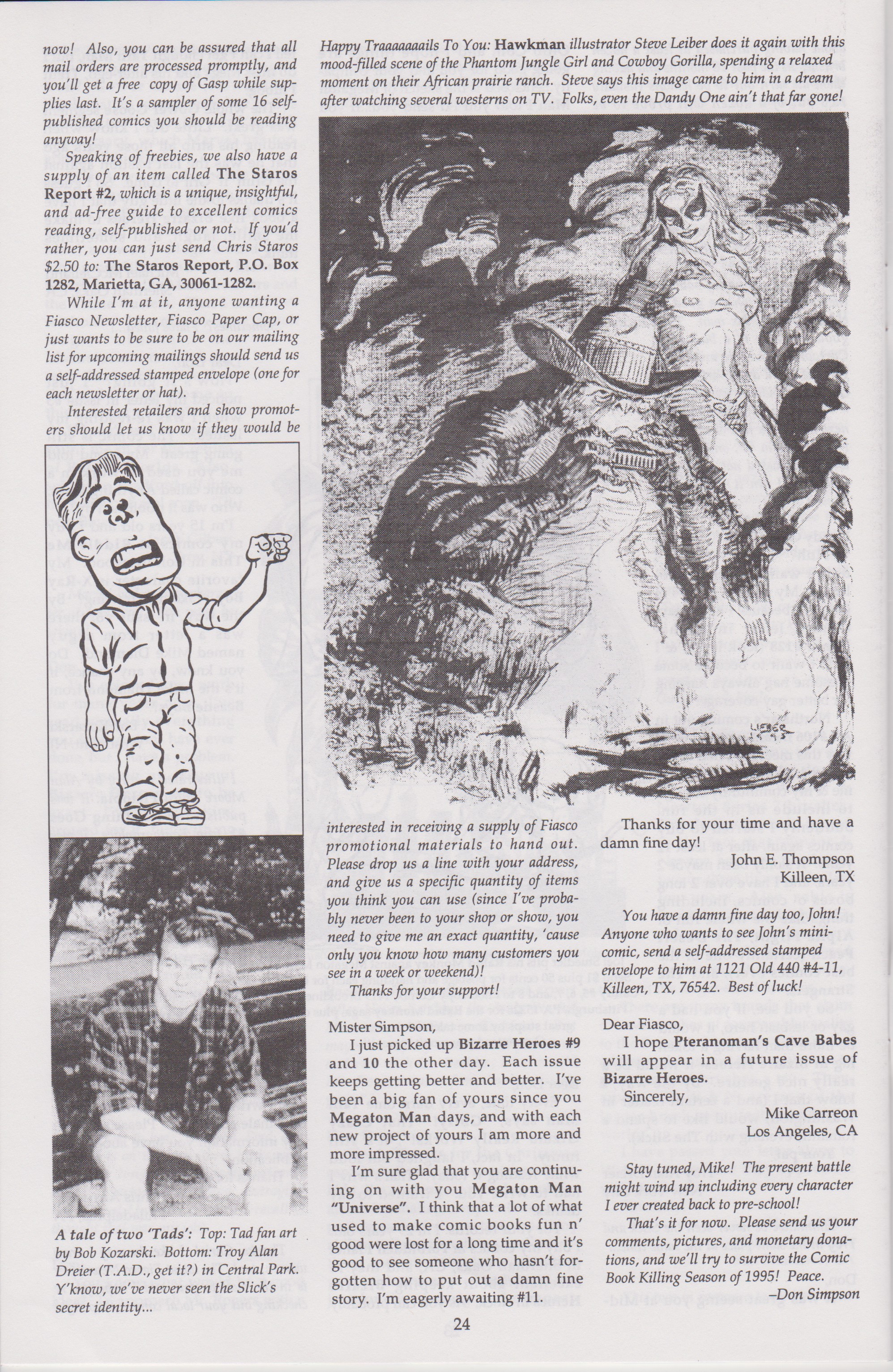 Read online Don Simpson's Bizarre Heroes comic -  Issue #11 - 26