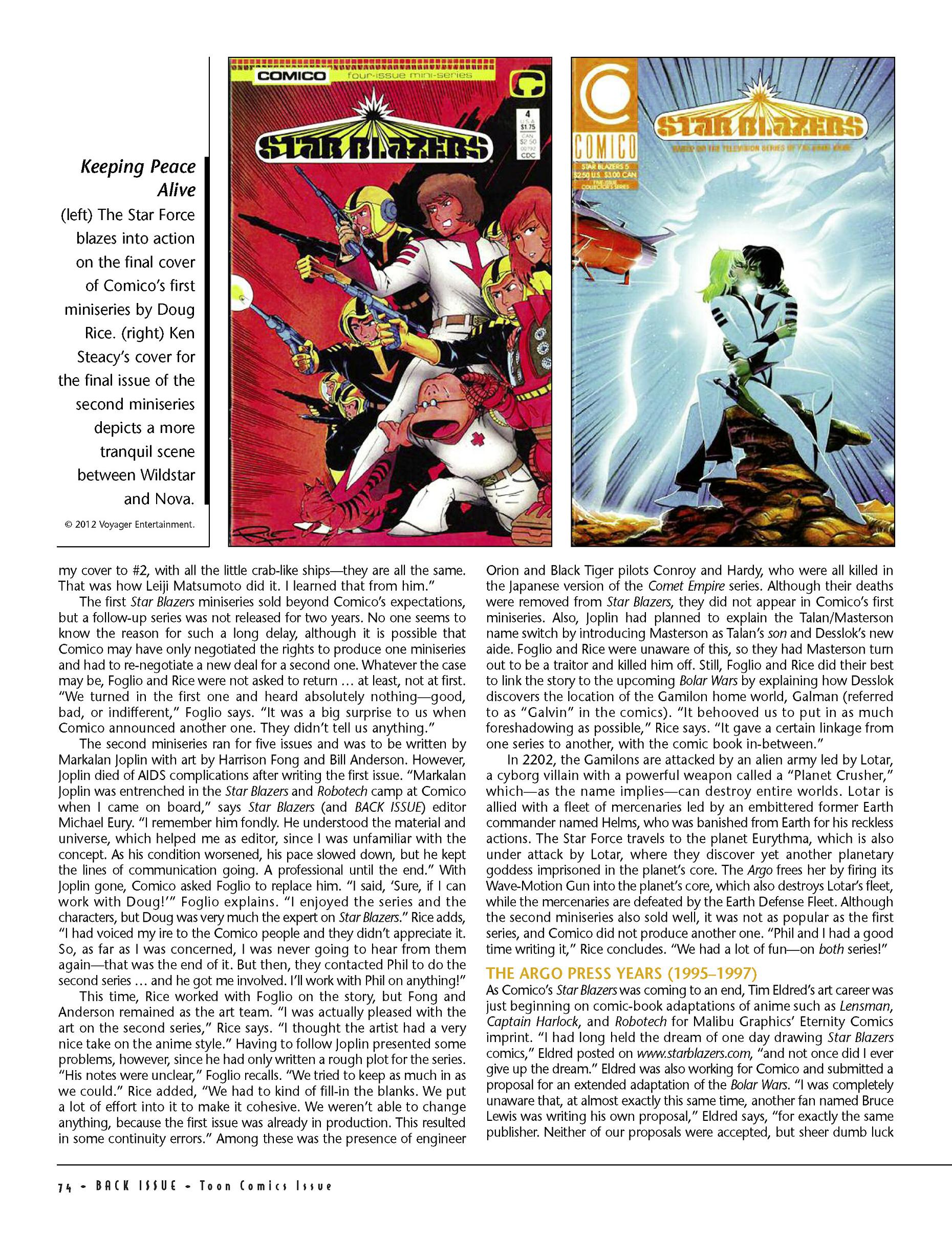 Read online Back Issue comic -  Issue #59 - 74