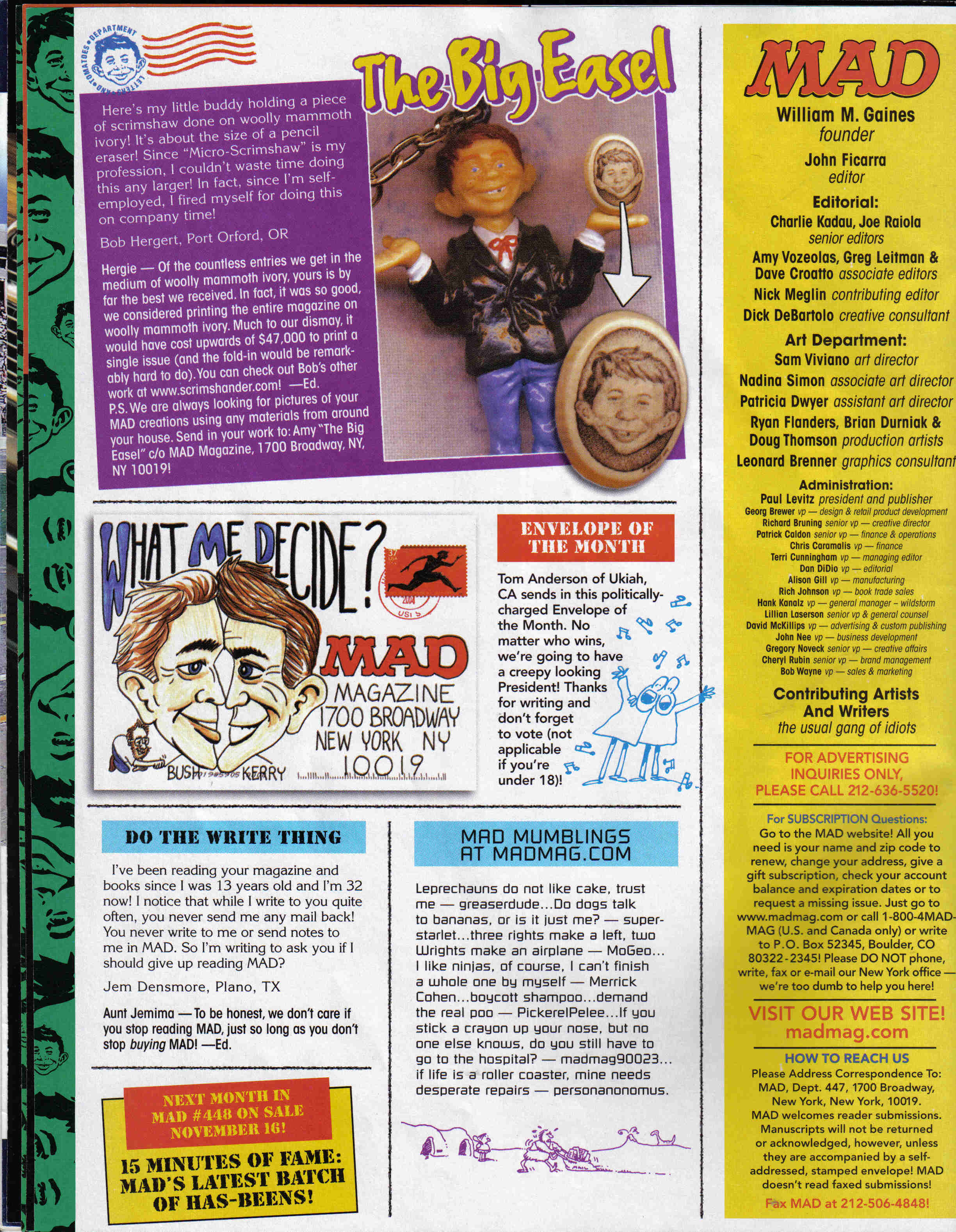 Read online MAD comic -  Issue #447 - 5