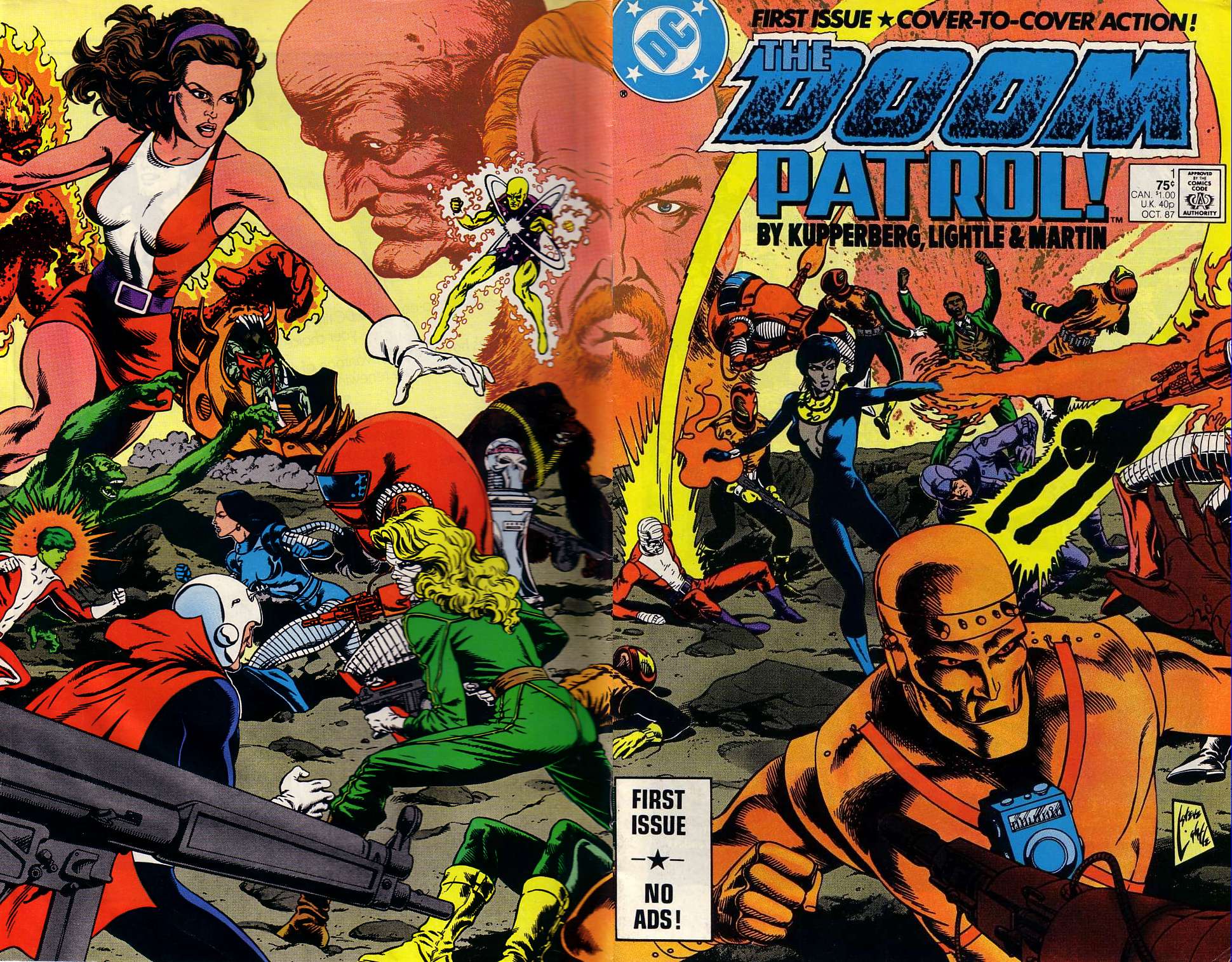 Read online Doom Patrol (1987) comic -  Issue #1 - 1
