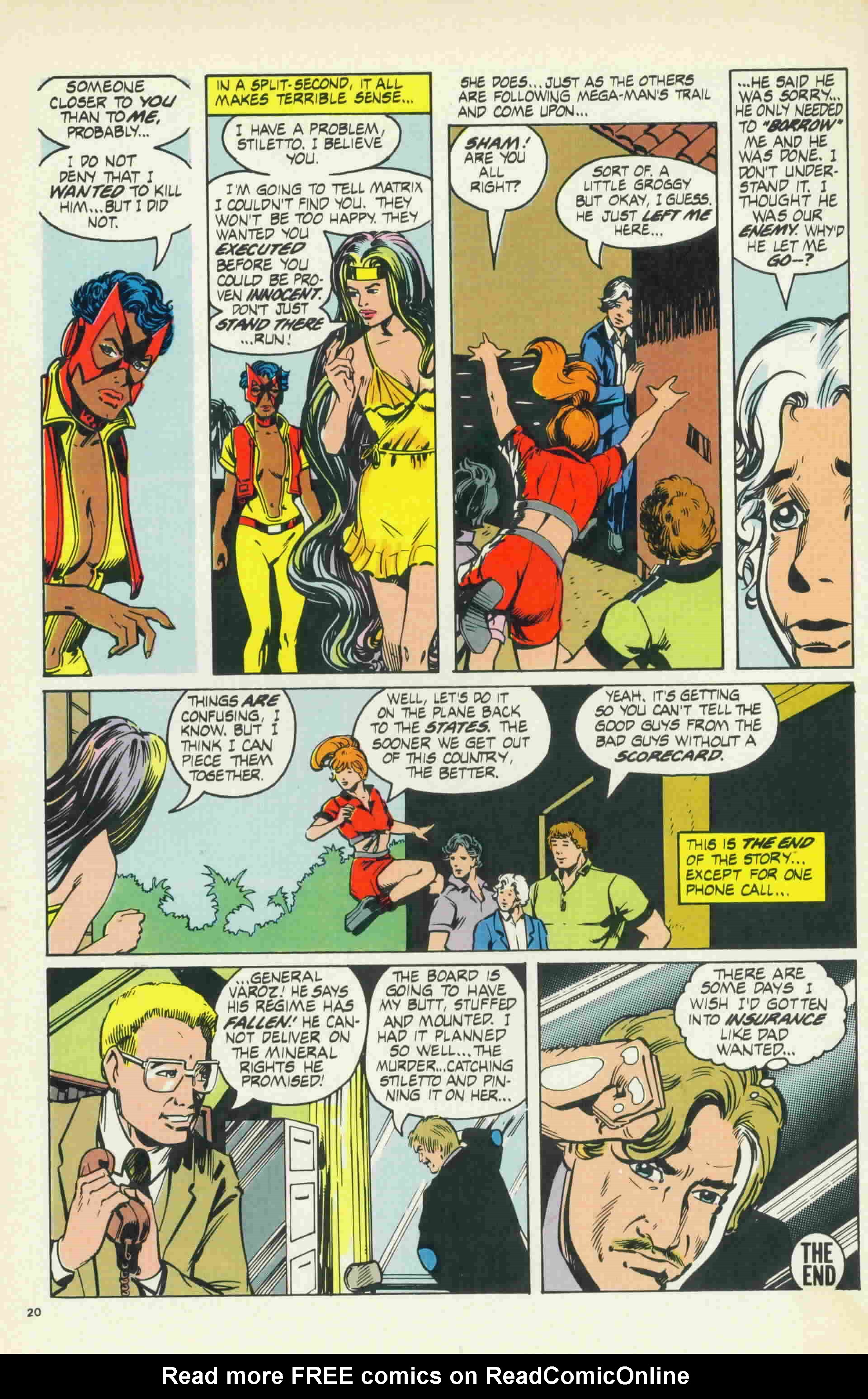 Read online DNAgents comic -  Issue #8 - 23