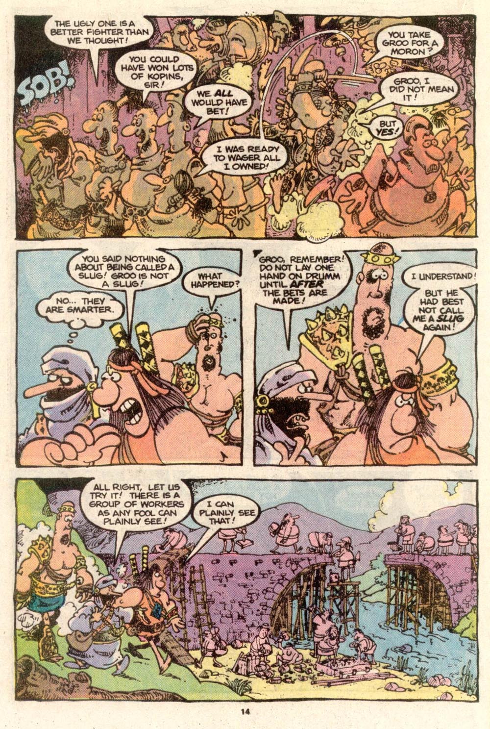 Read online Sergio Aragonés Groo the Wanderer comic -  Issue #23 - 15