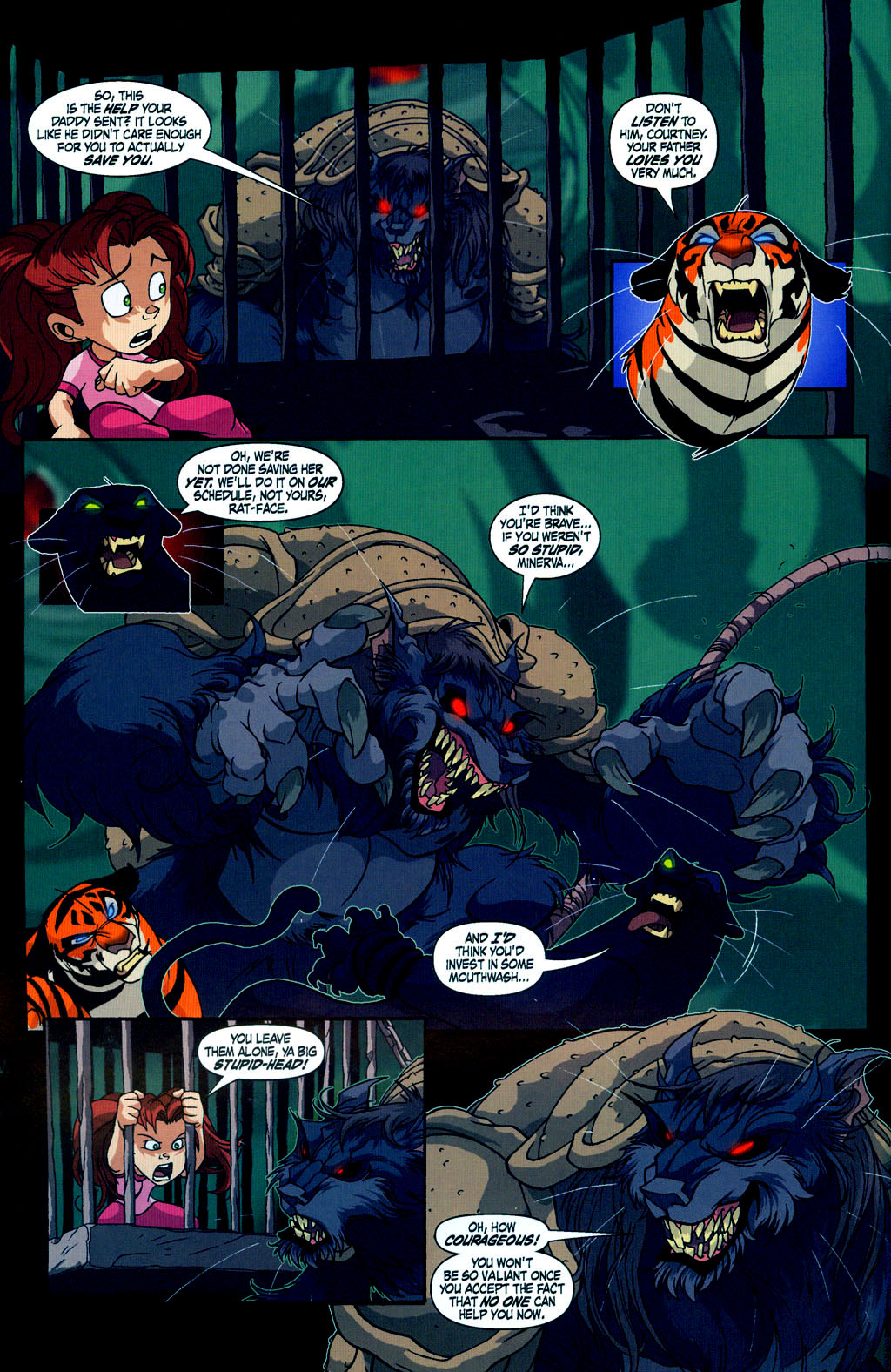 Read online Lions, Tigers and Bears comic -  Issue #4 - 8