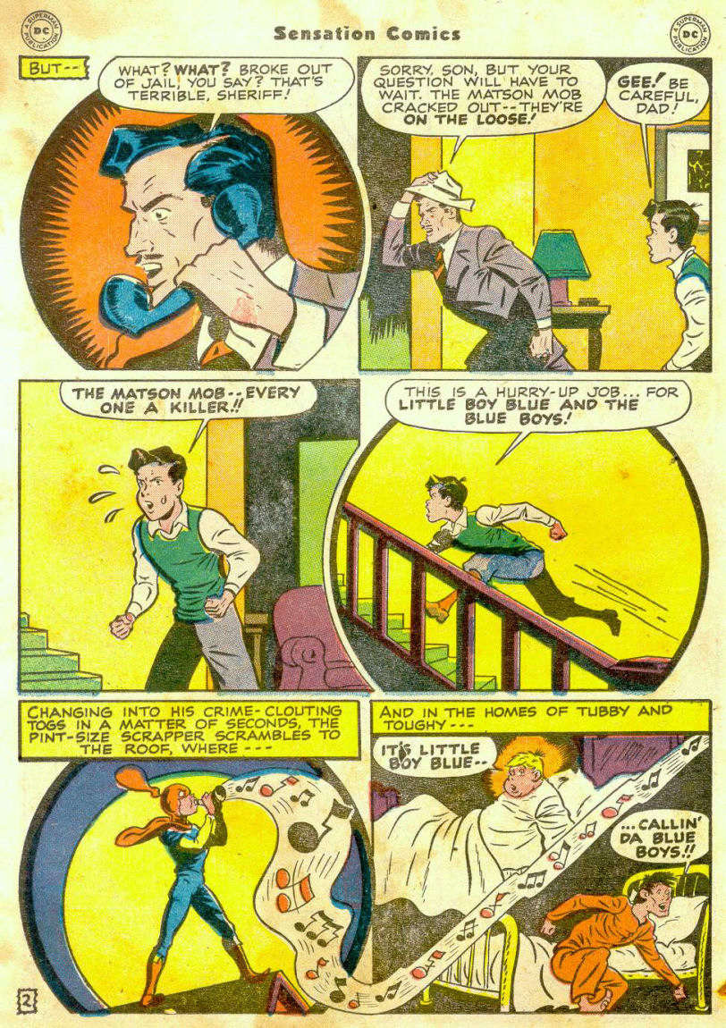 Read online Sensation (Mystery) Comics comic -  Issue #65 - 17